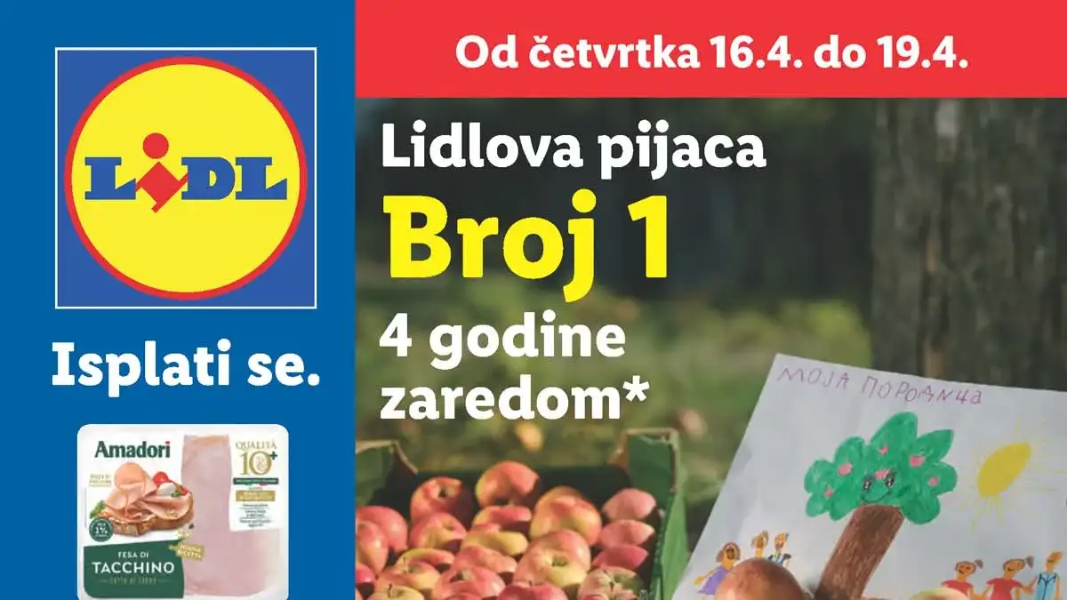 Lidl najava novi katalog kratkotrajne ponude do 49% do 22.04.2026 Lidl akcija najava novog kataloga kratkotrajne ponude do 49% do 22.04.2026