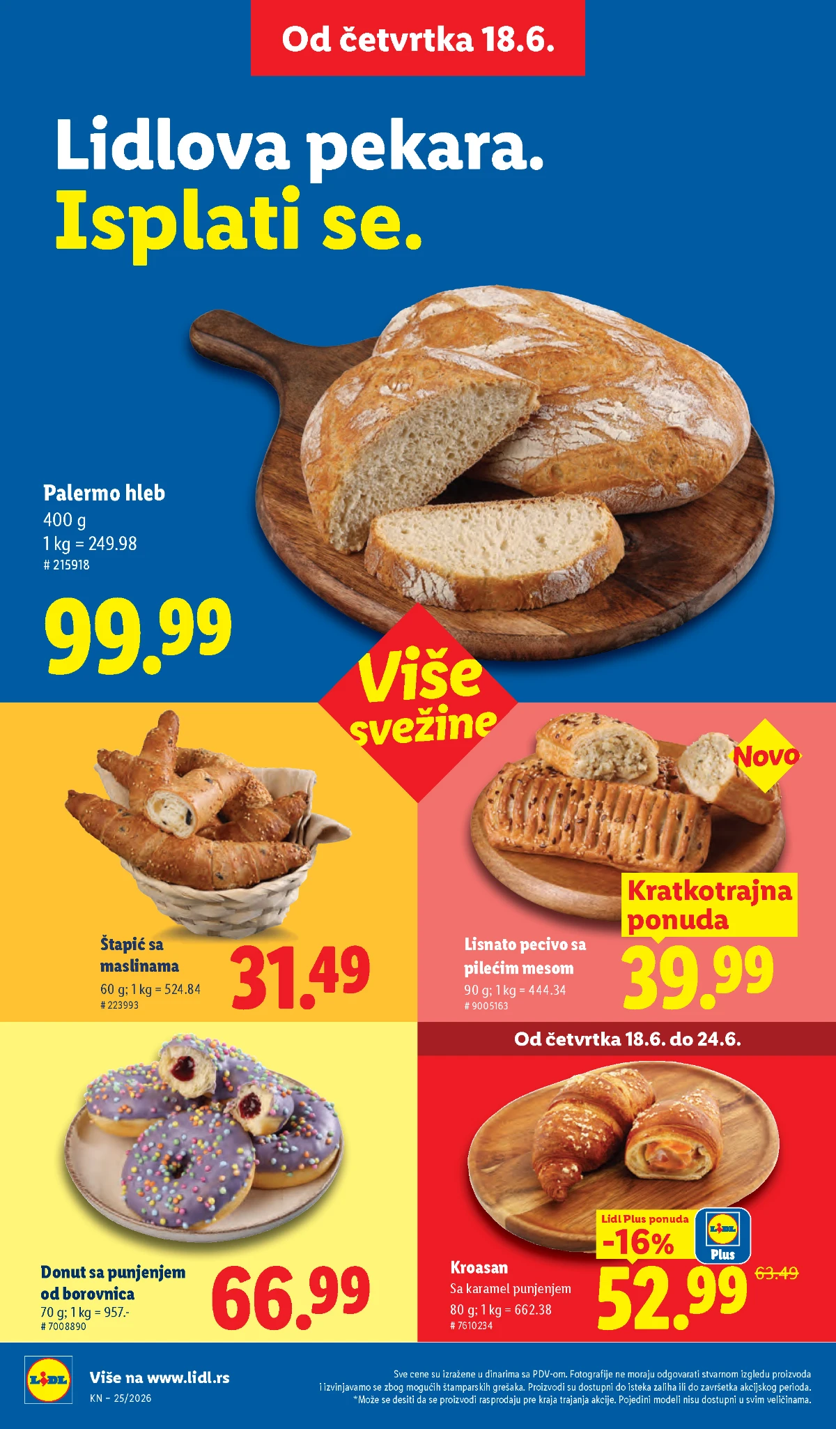 Dodatne Lidl akcije i završne ponude iz kataloga do 24.06.2026