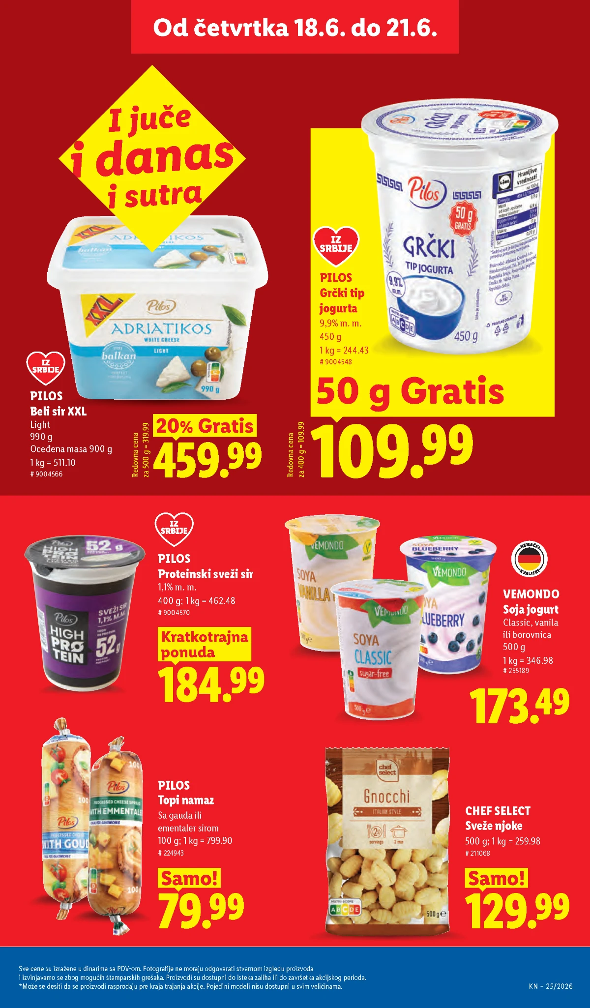 Šunka, kobasice, slanina i suhomesnati proizvodi na sniženju
