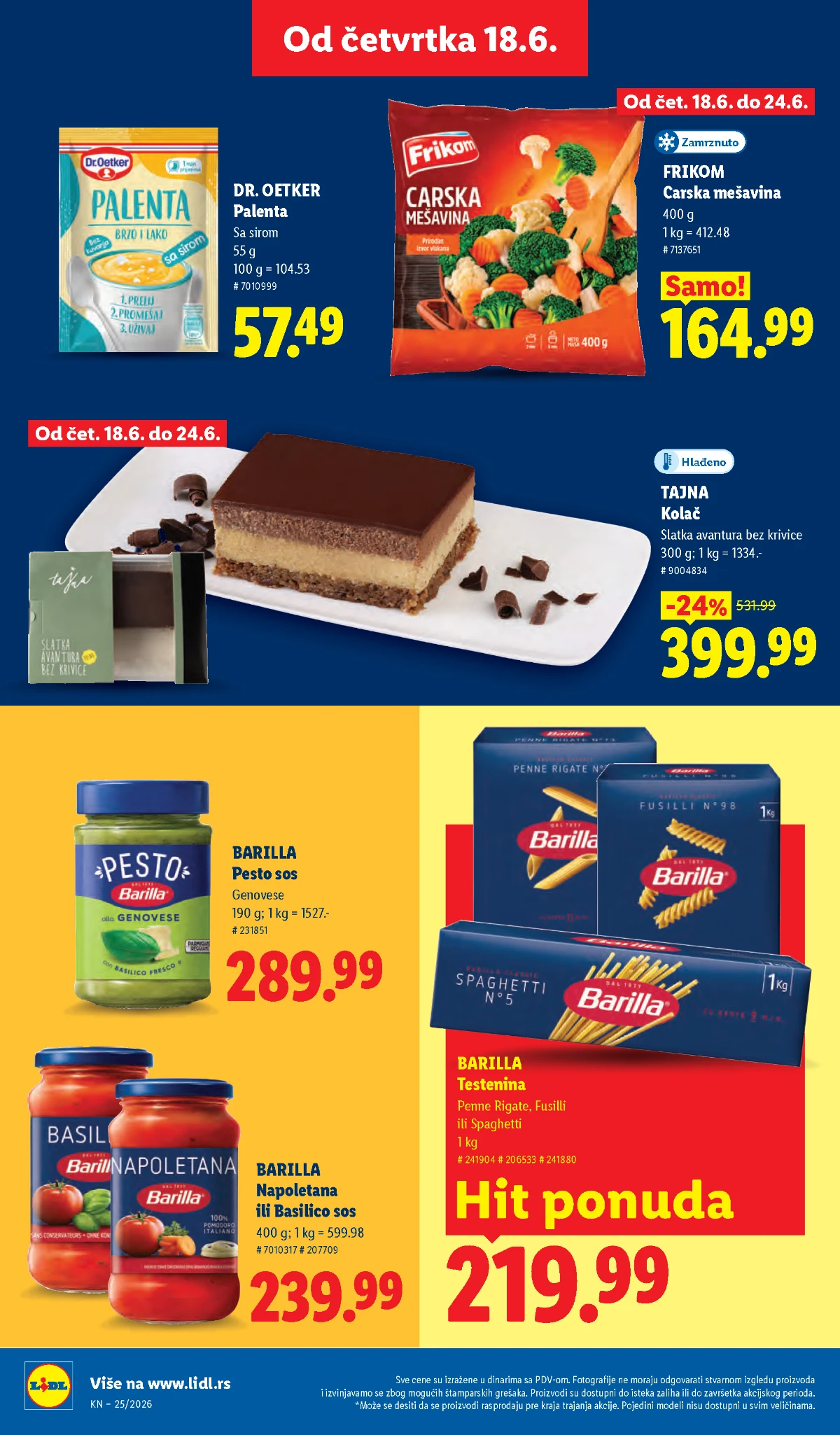 Moja Kravica mleko, pavlaka, mladi sir i probiotski jogurt na akciji