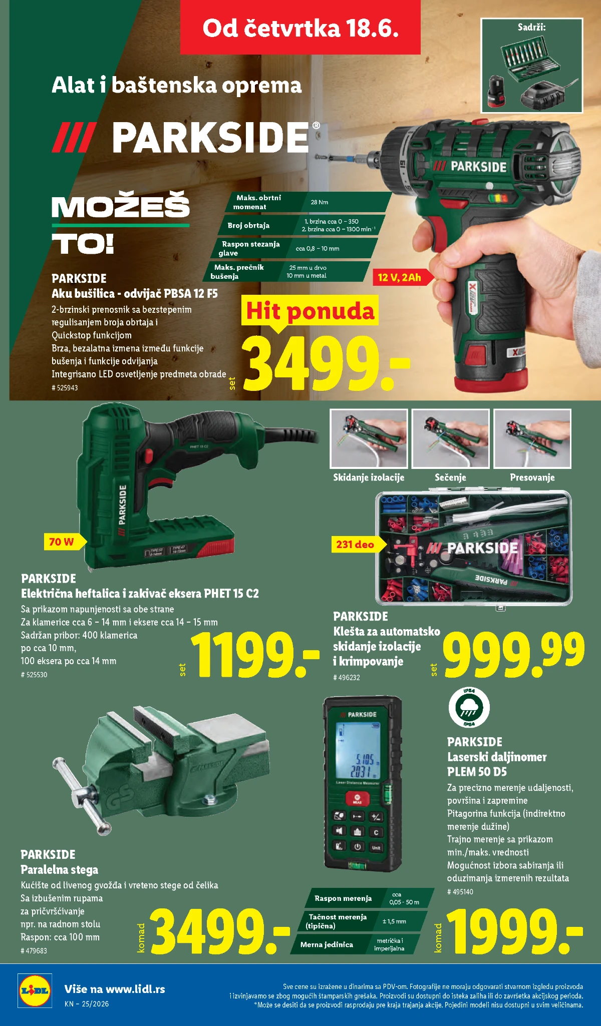 Lidl katalog strana 82 – Lidl proizvodi na akciji