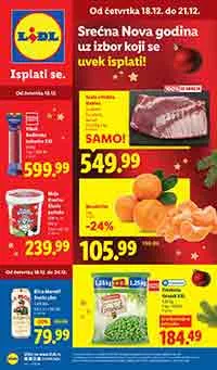 Lidl katalog sniženja Lidl akcija sniženja