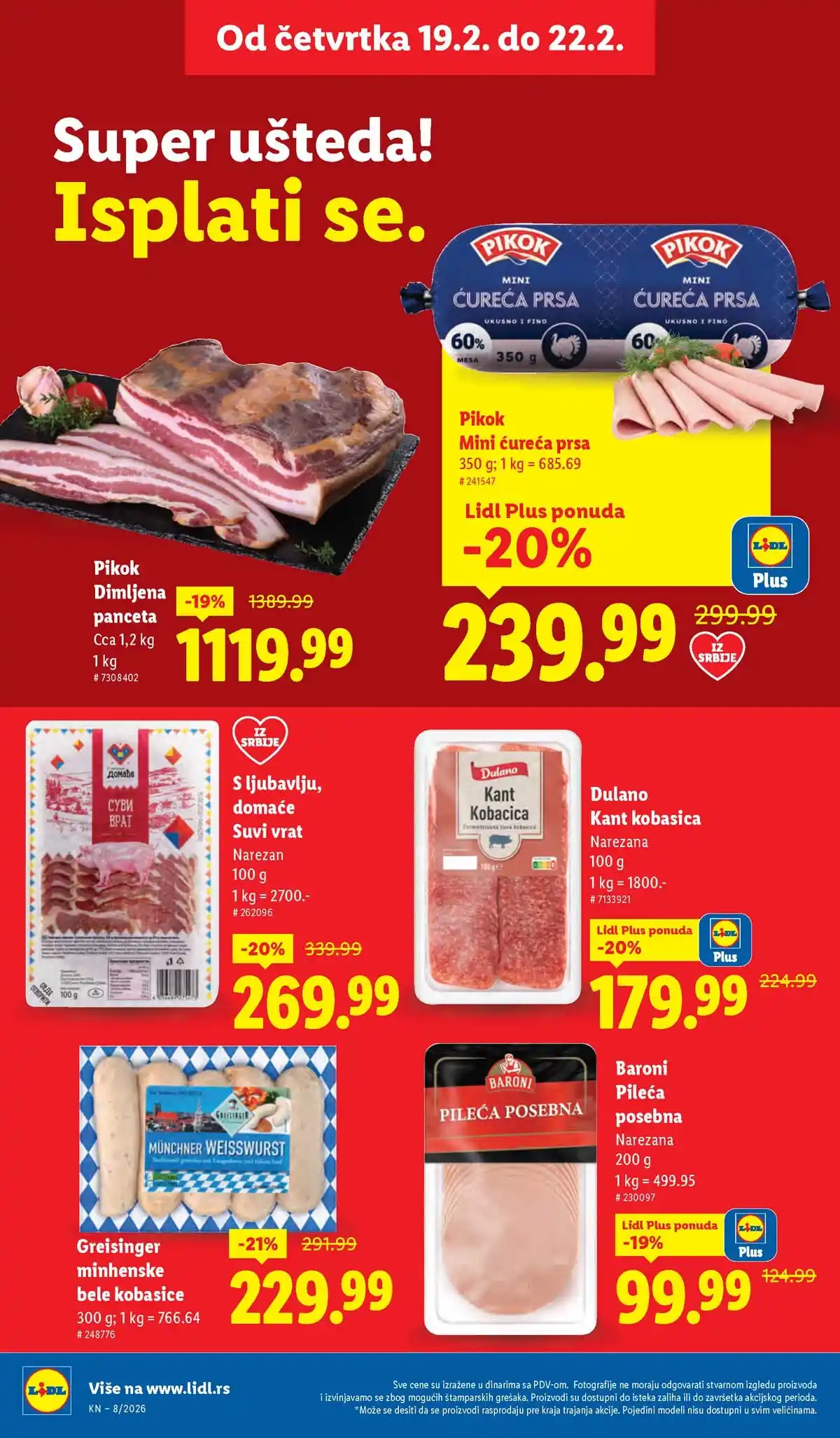 Katalozi Lidl kataloška ponuda
