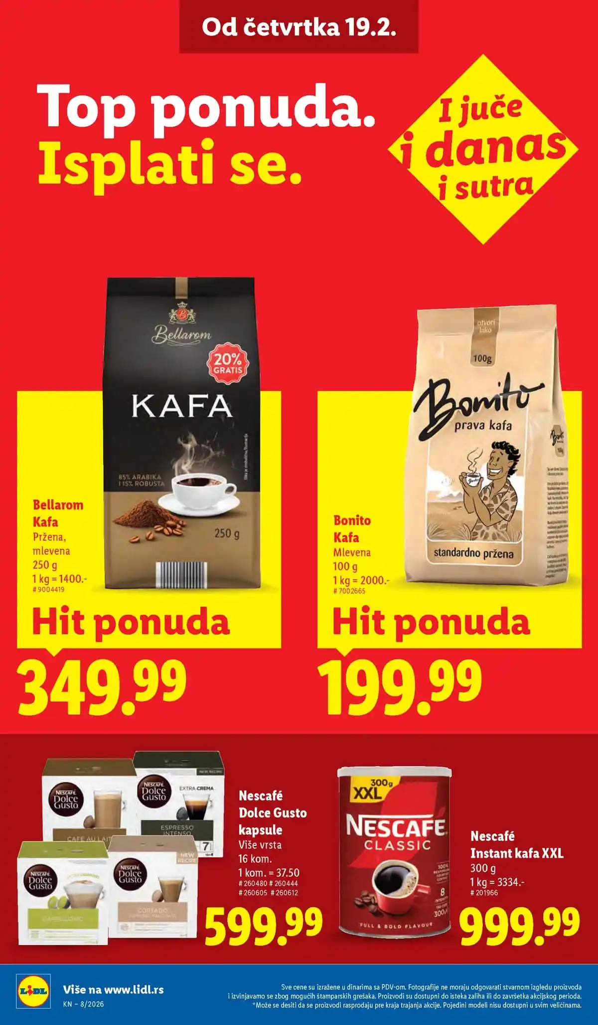 Katalozi Lidl kataloška ponuda