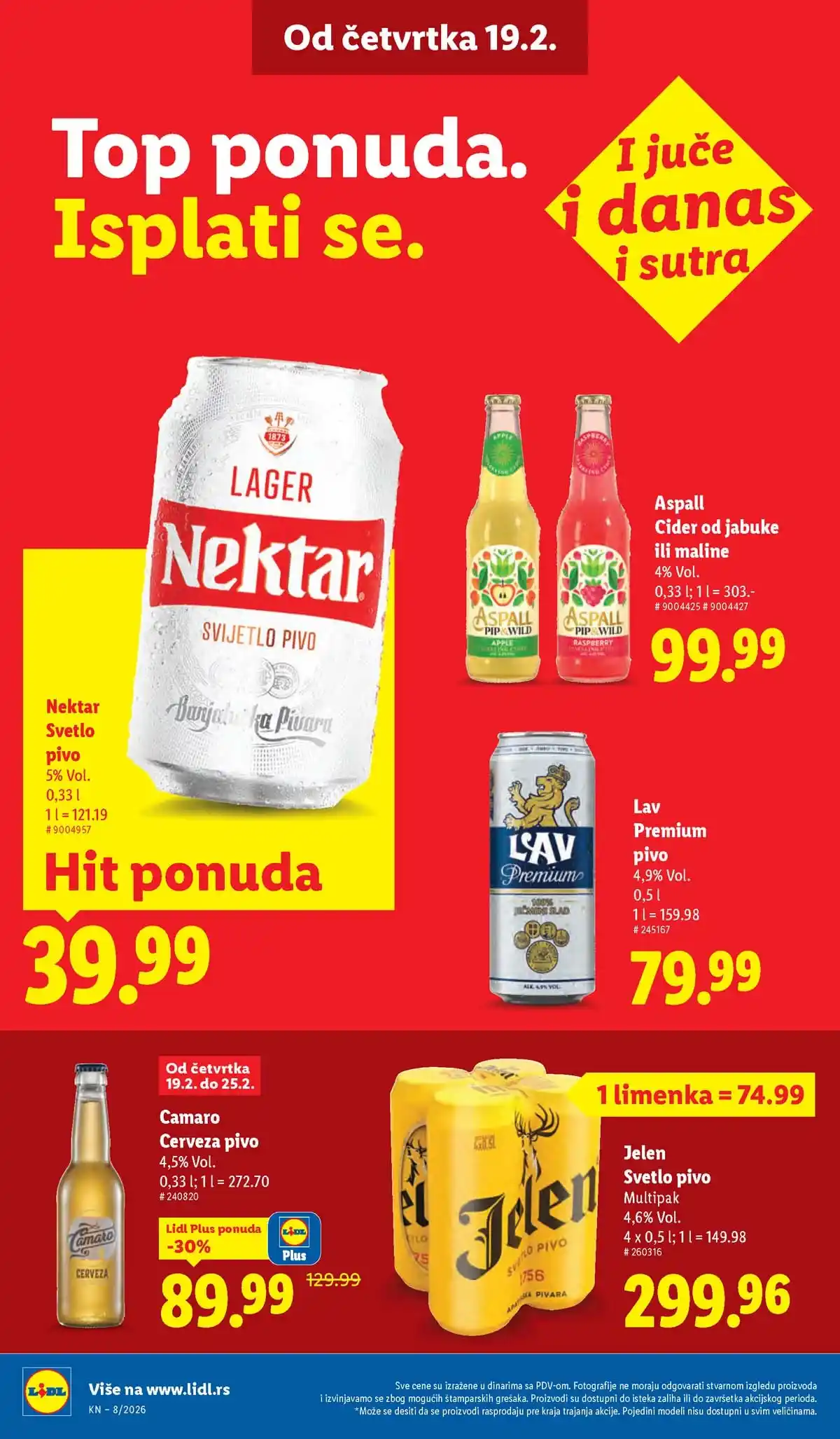 Katalozi Lidl kataloška ponuda
