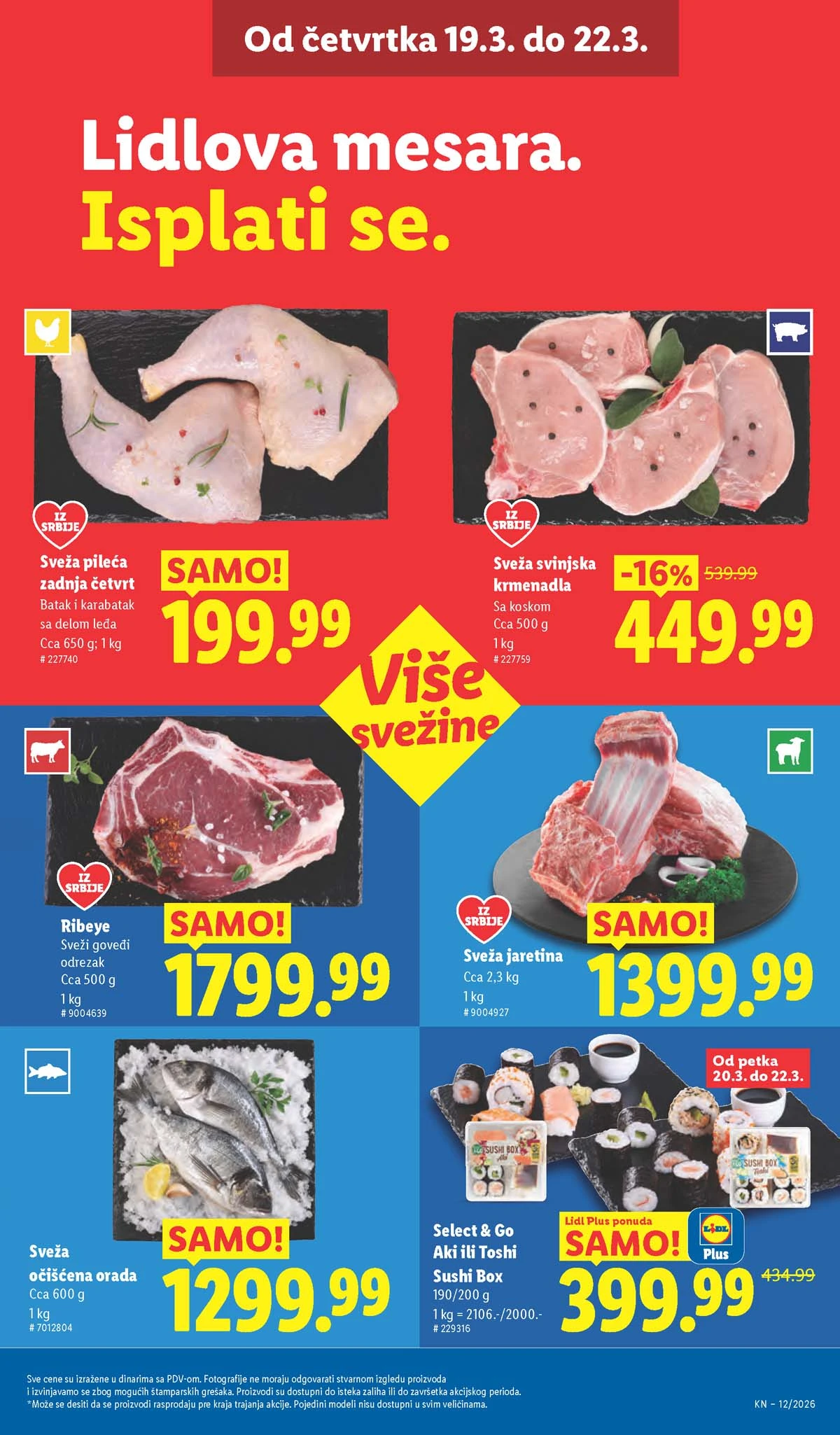 Katalozi Lidl kataloška ponuda
