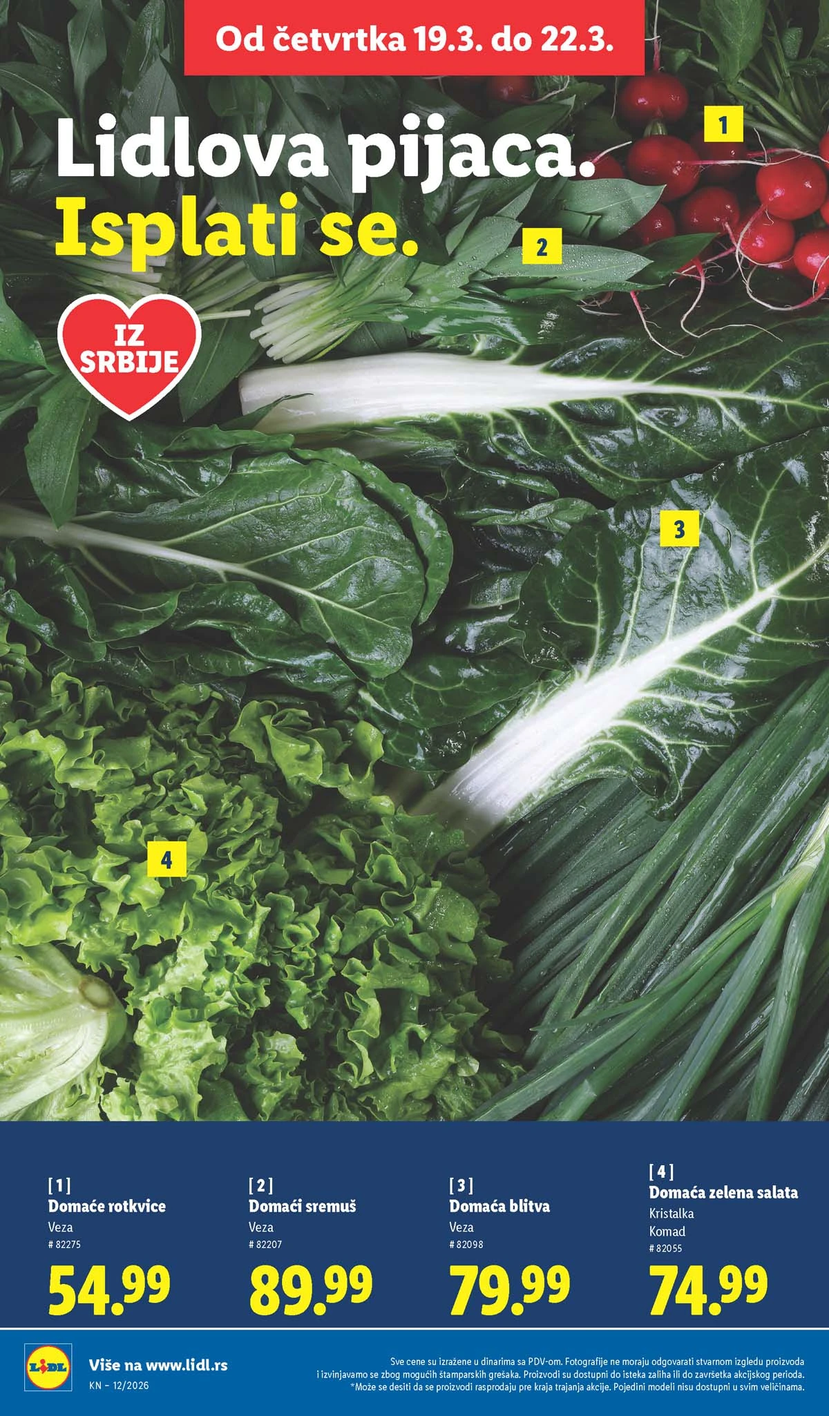 Katalozi Lidl kataloška ponuda