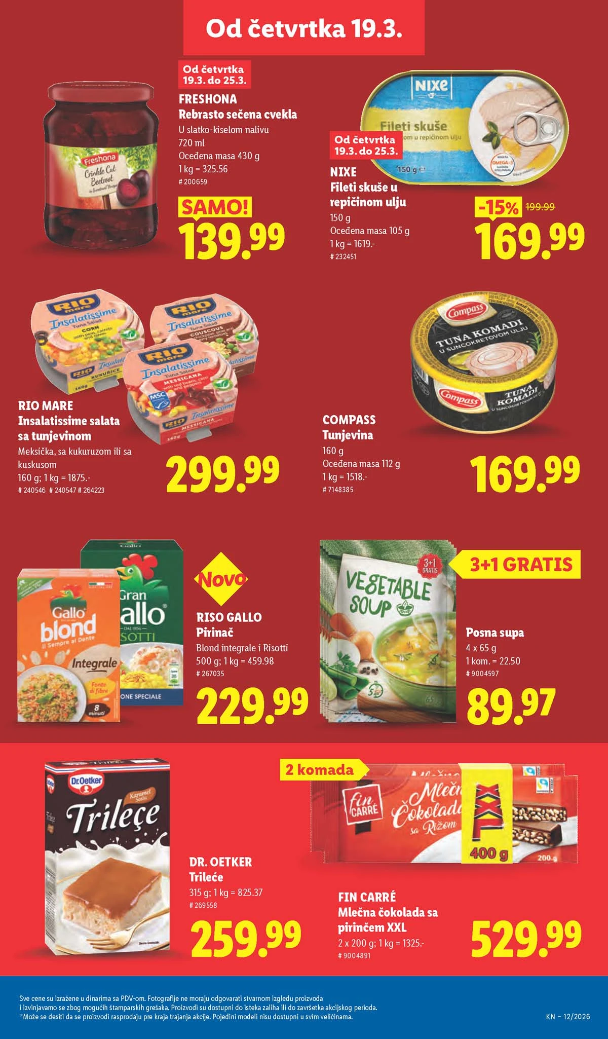 Katalozi Lidl kataloška ponuda