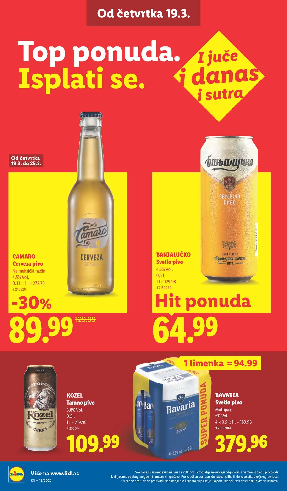 Katalozi Lidl kataloška ponuda