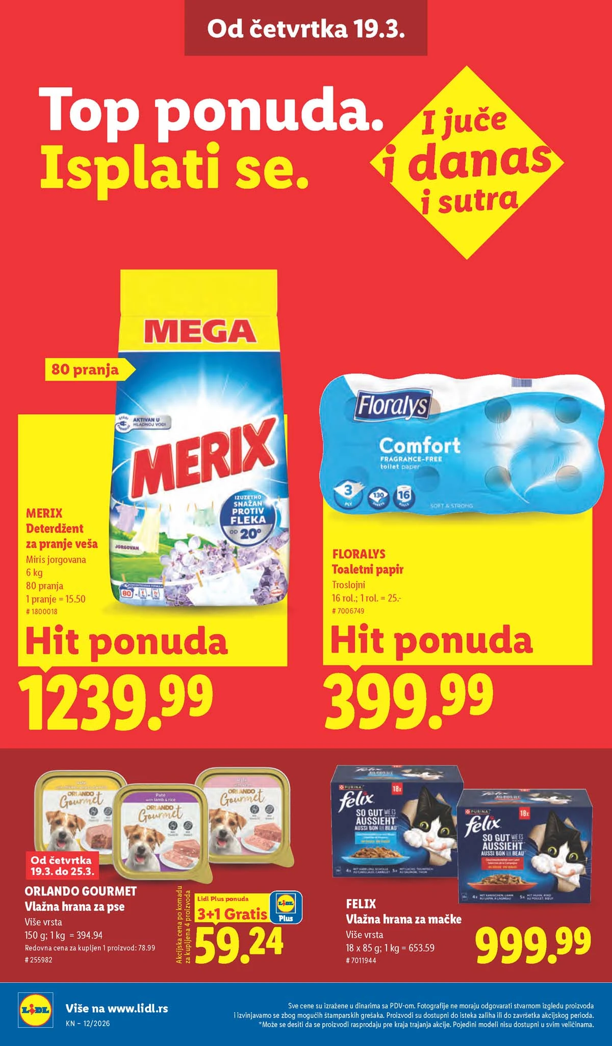 Katalozi Lidl kataloška ponuda