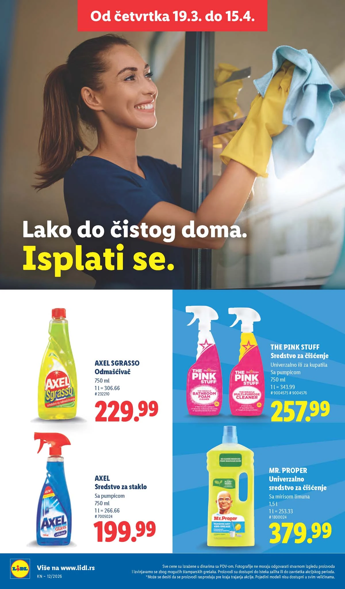 Katalozi Lidl kataloška ponuda