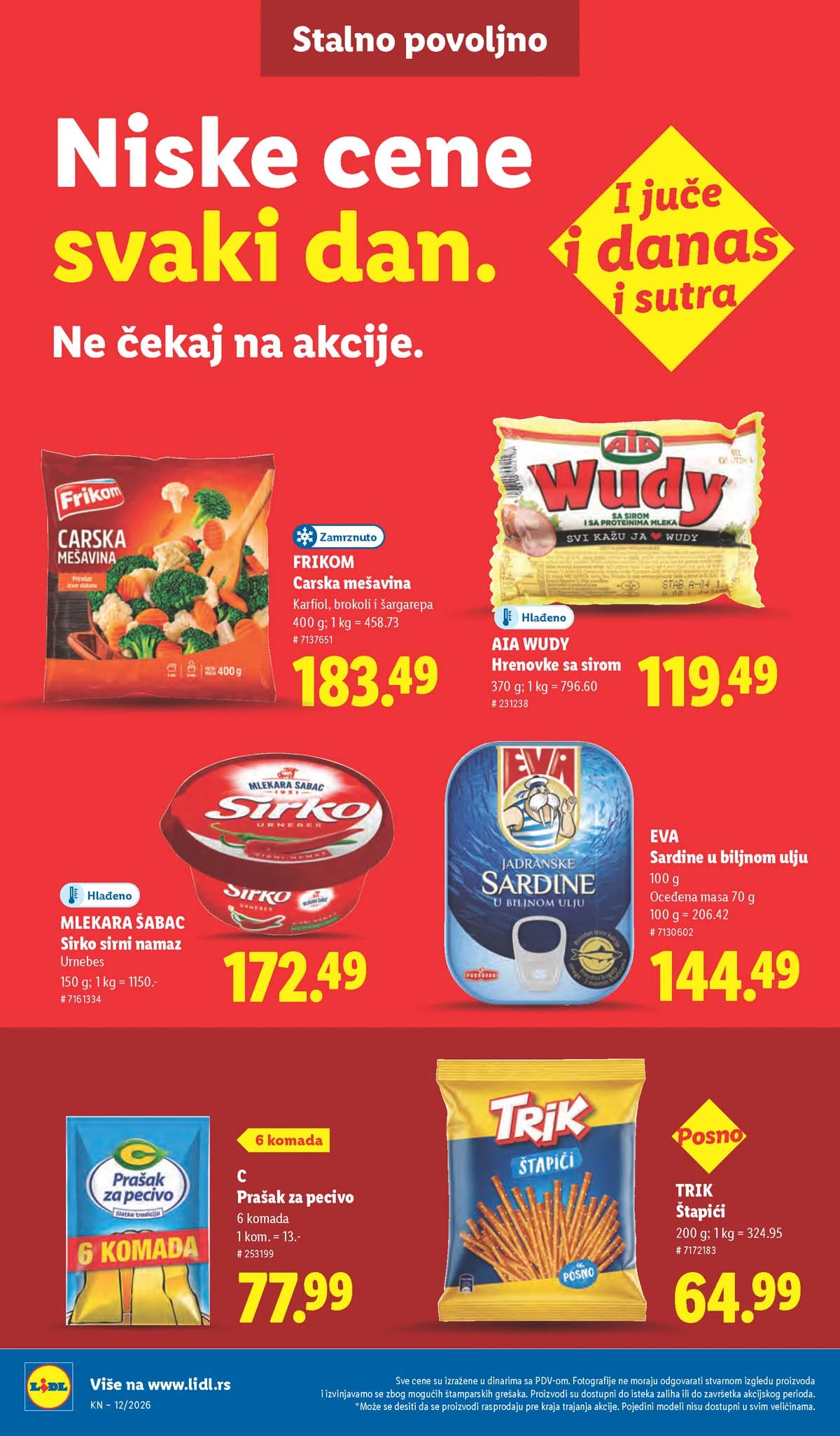 Katalozi Lidl kataloška ponuda