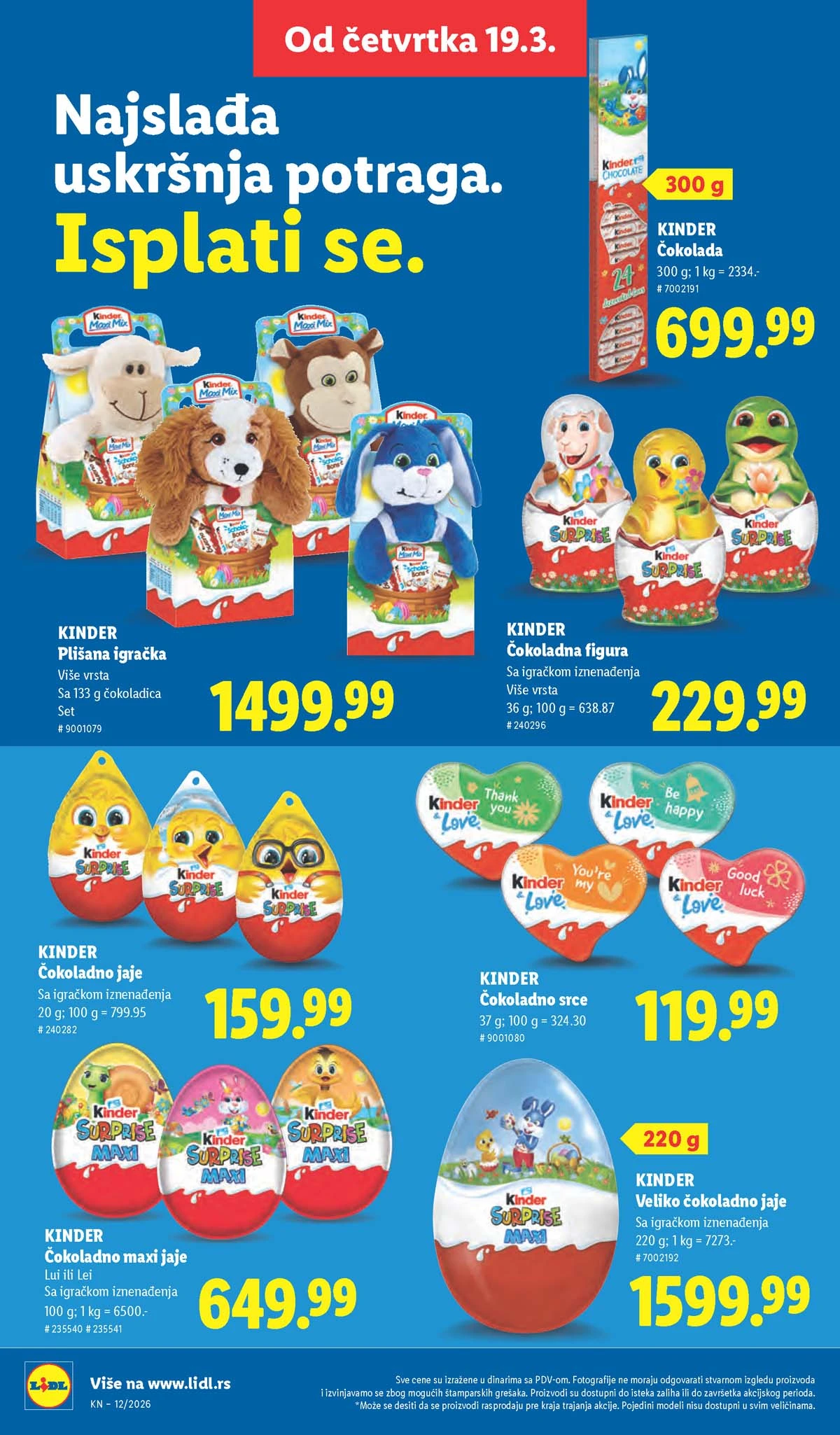 Katalozi Lidl kataloška ponuda