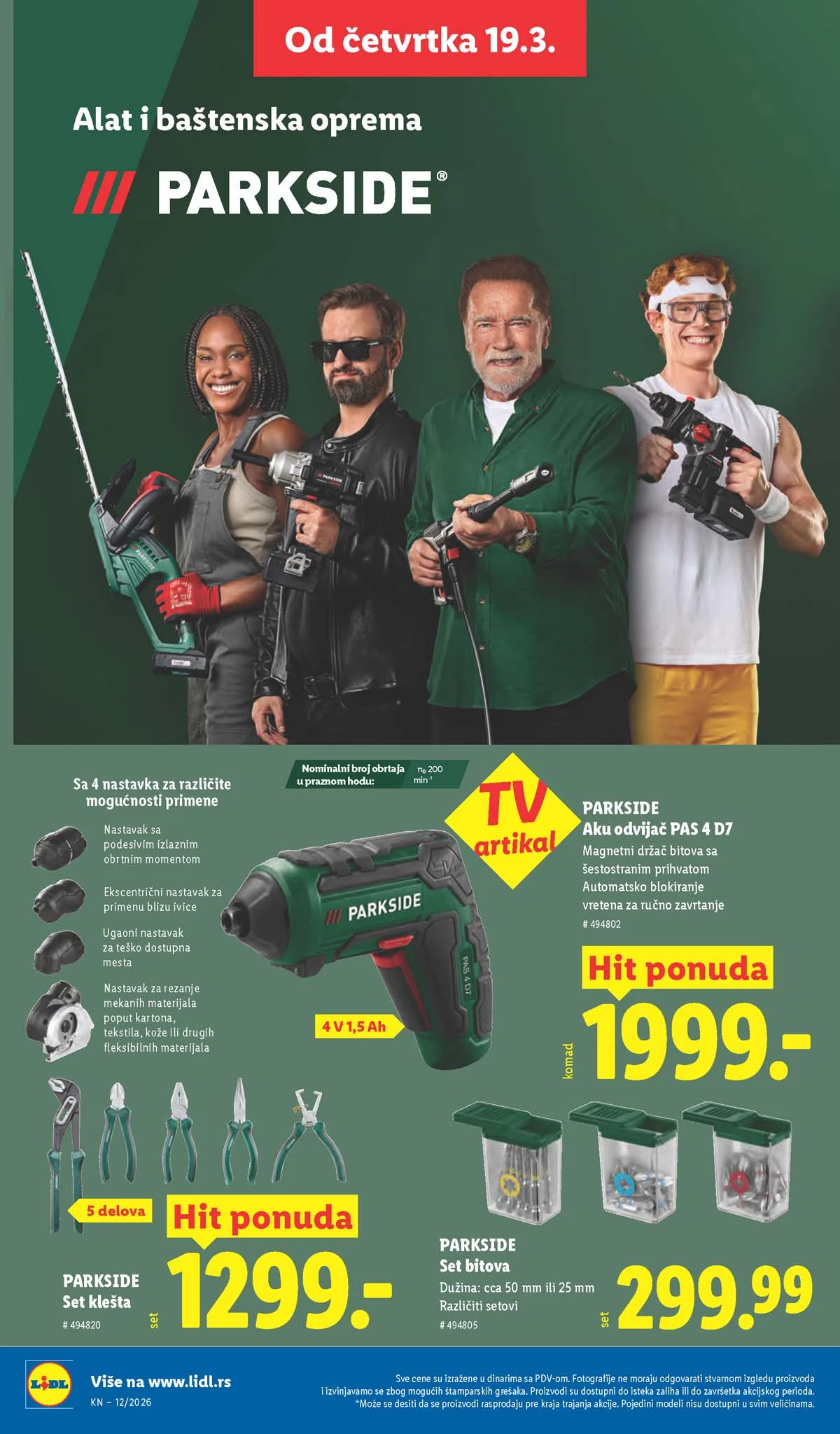 Katalozi Lidl kataloška ponuda