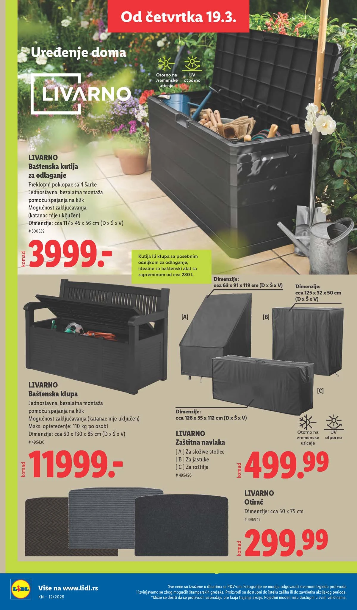 Katalozi Lidl kataloška ponuda