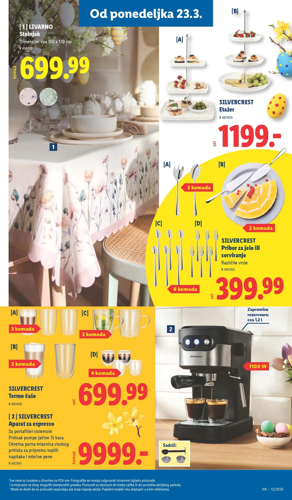 Katalozi Lidl kataloška ponuda