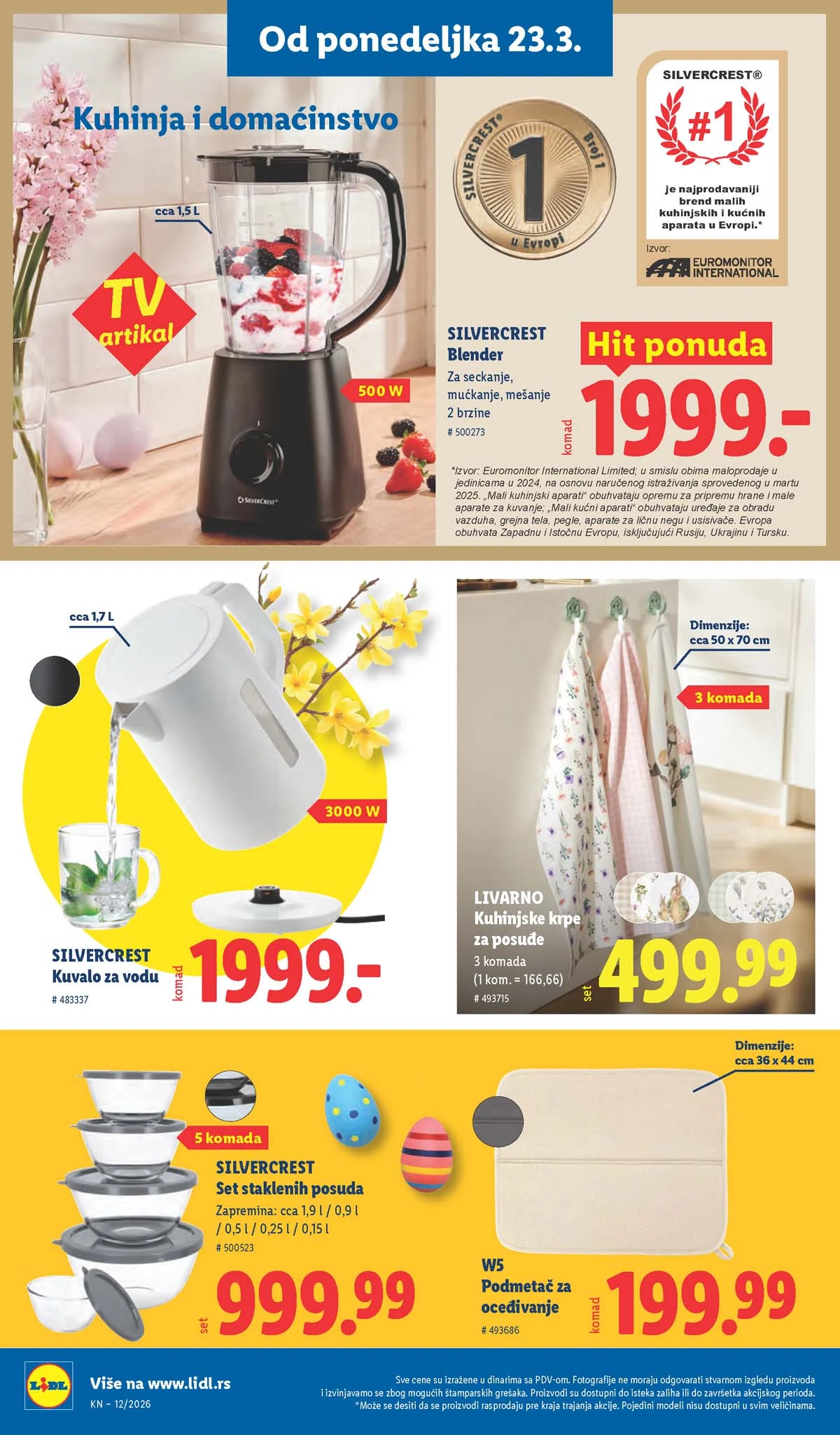 Katalozi Lidl kataloška ponuda