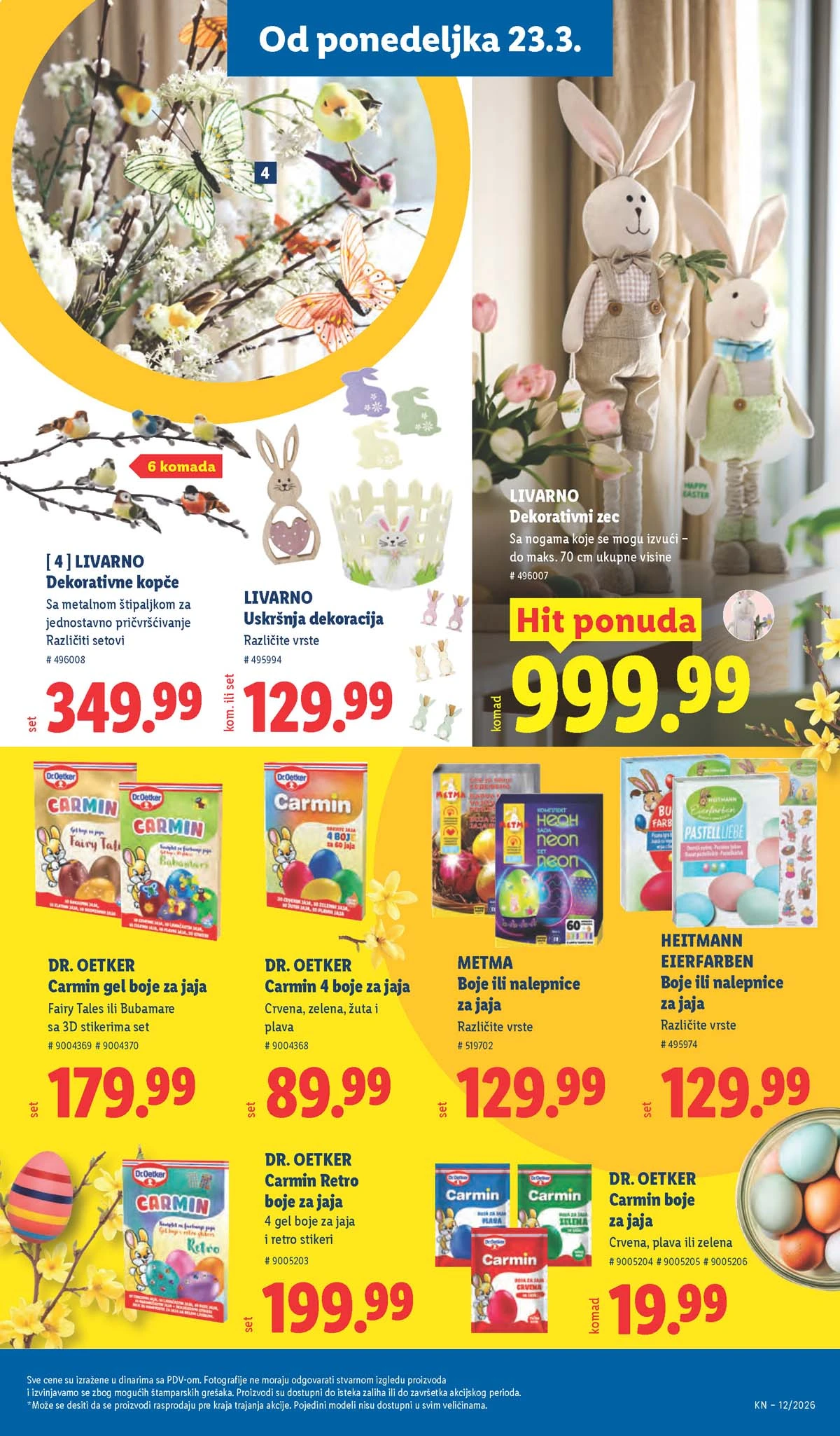 Katalozi Lidl kataloška ponuda