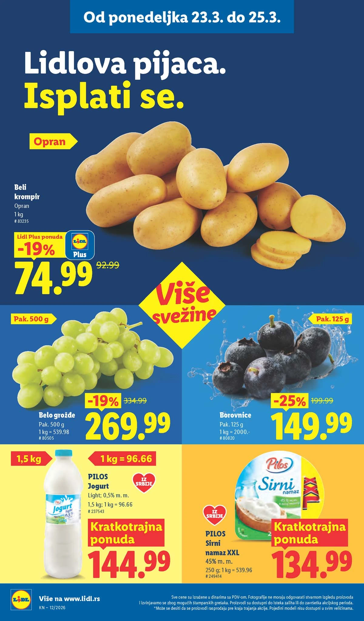 Katalozi Lidl kataloška ponuda