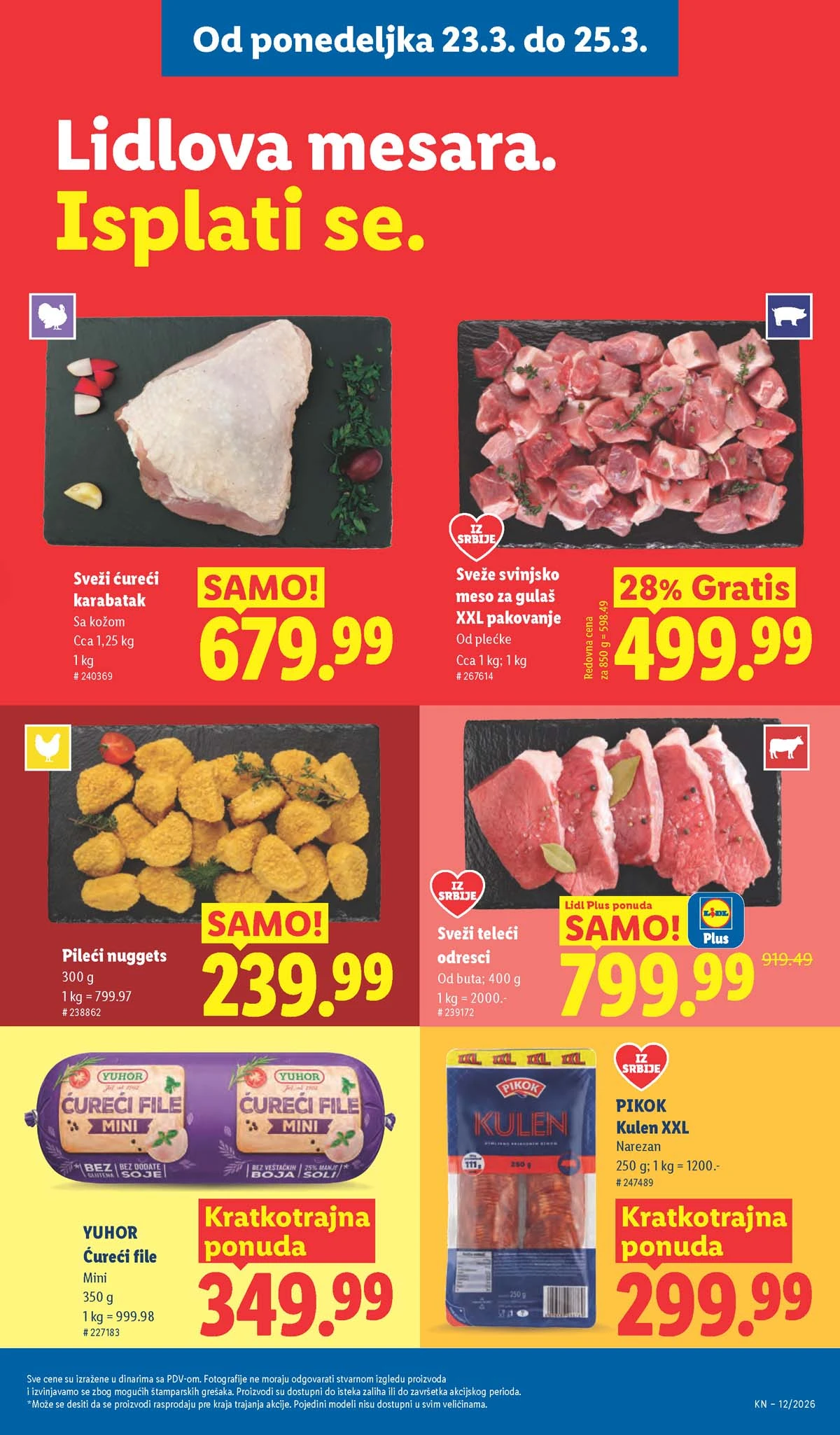 Katalozi Lidl kataloška ponuda
