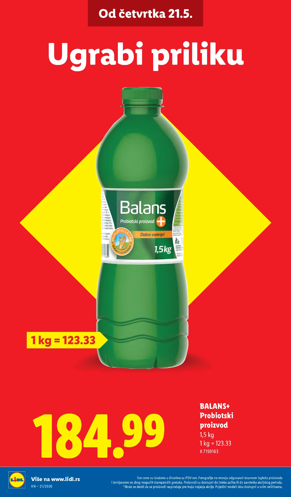 Lidl katalog strana 6 – Lidl Plus ponude i akcije Lidl Plus akcije maj 2026 – pivo, čokolade i proizvodi na sniženju