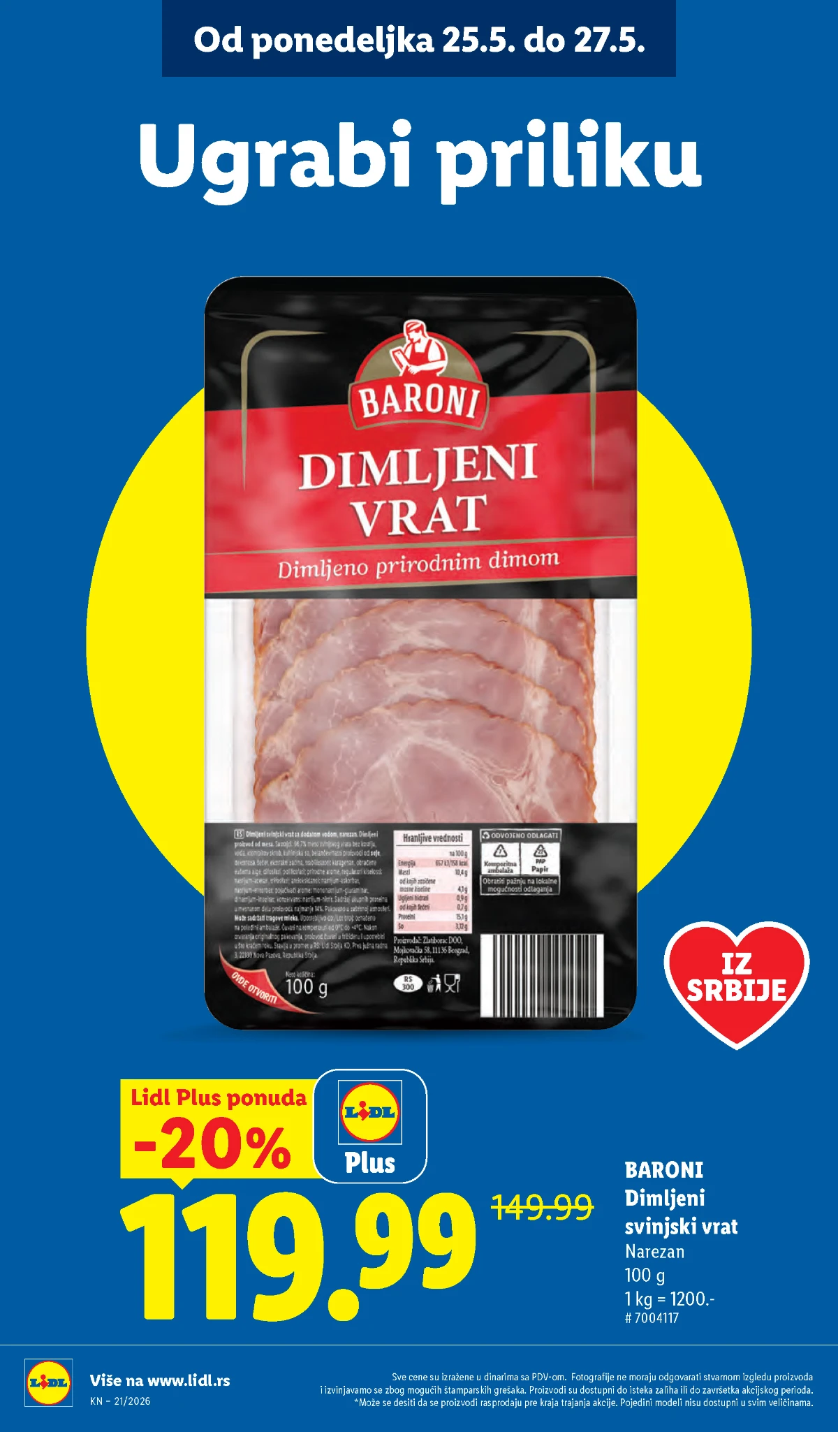 Lidl katalog strana 12 – proizvodi za dom i kuhinju Lidl katalog proizvodi za dom maj 2026 – kuhinjski i praktični artikli