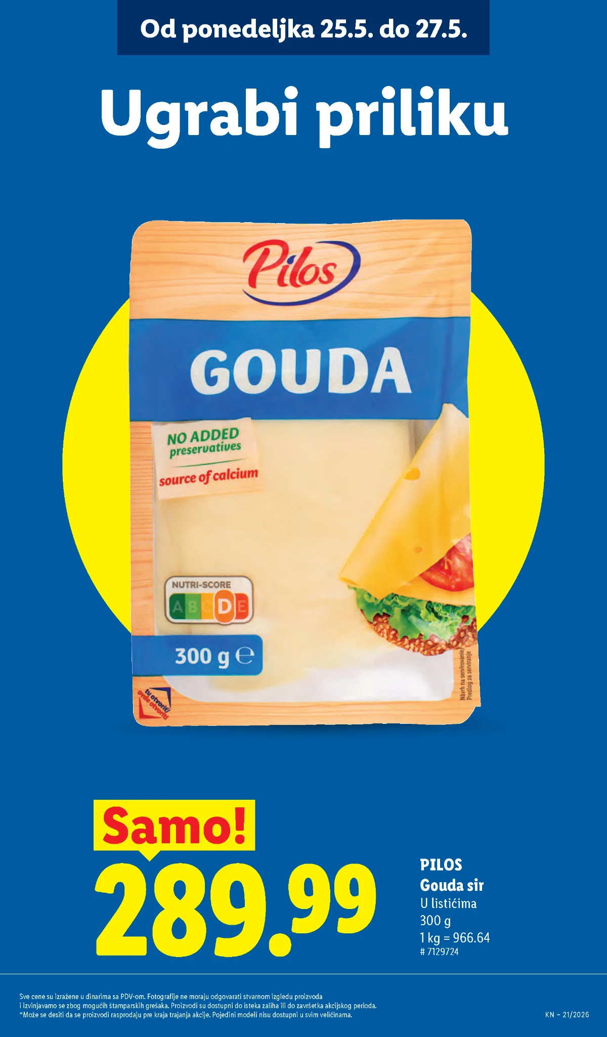 Lidl katalog strana 13 – dodatne akcije i hit ponude Lidl akcija maj 2026 – dodatne ponude i proizvodi na sniženju
