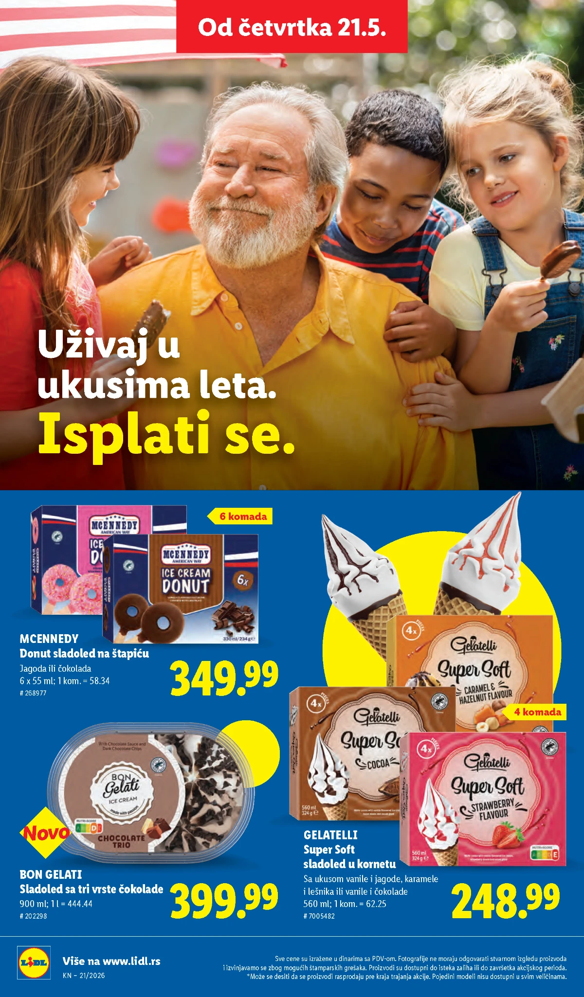 Lidl katalog akcija strana 48 – hit ponude 07.05.–13.05.2026 Lidl katalog akcija strana 48 hit ponude Srbija 2026