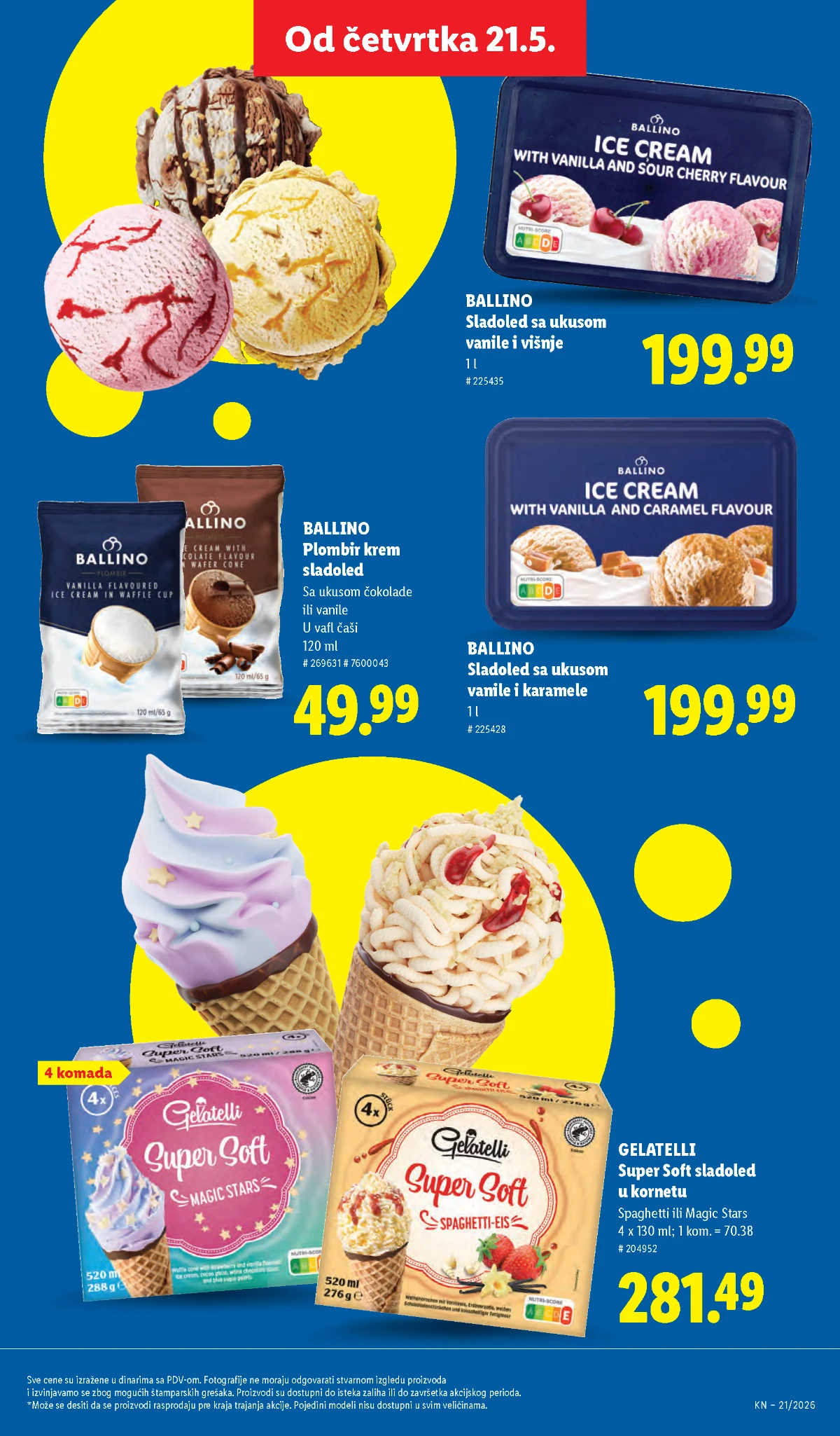 Lidl katalog akcija strana 51 – hit ponude 07.05.–13.05.2026 Lidl katalog akcija strana 51 hit ponude Srbija 2026