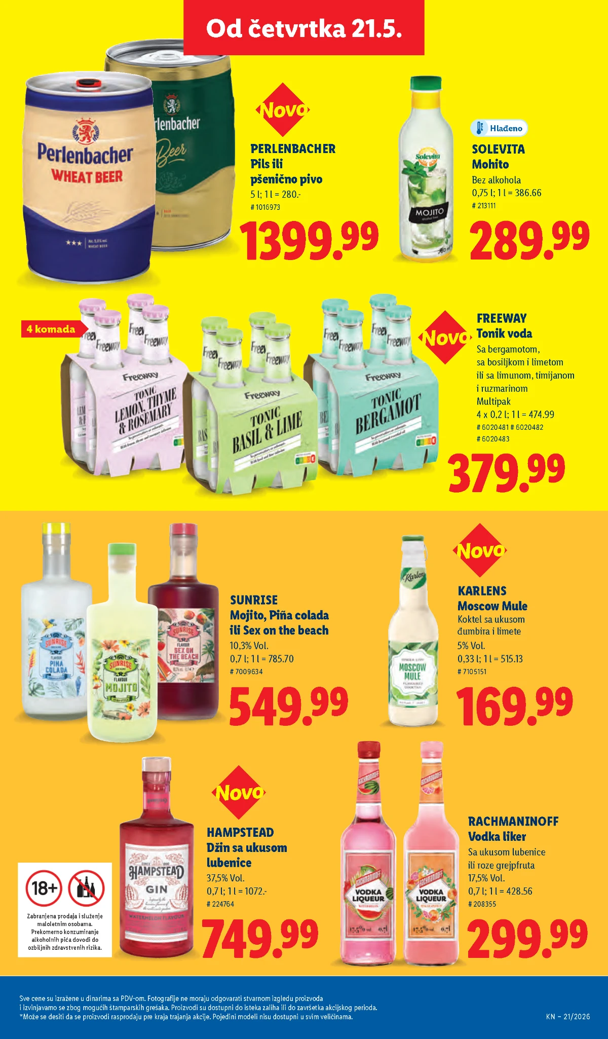 Lidl katalog akcija strana 55 – hit ponude 07.05.–13.05.2026 Lidl katalog akcija strana 55 hit ponude Srbija 2026