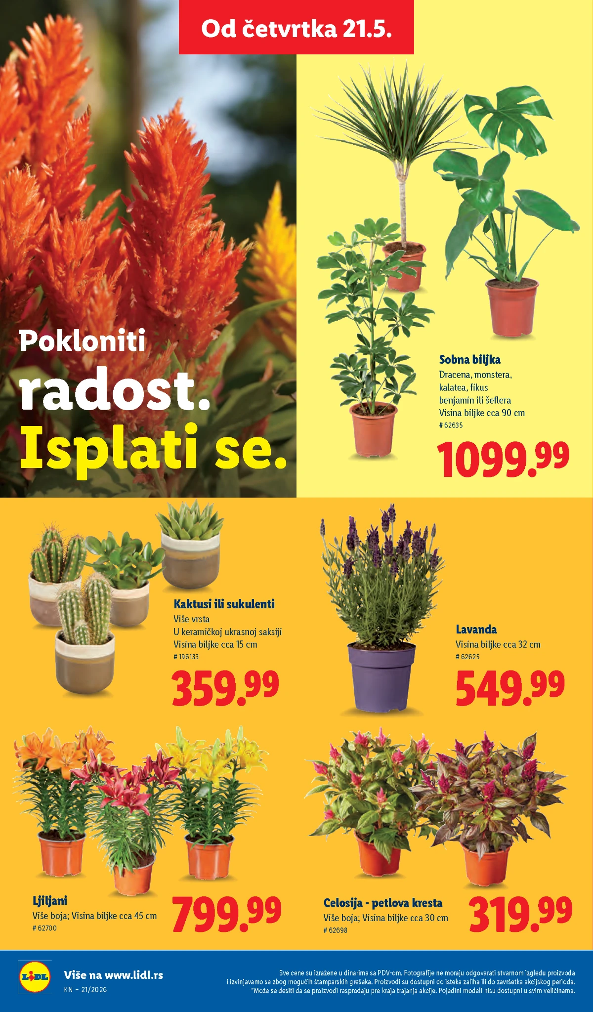 Lidl katalog akcija strana 64 – hit ponude 07.05.–13.05.2026 Lidl katalog akcija strana 64 hit ponude Srbija 2026
