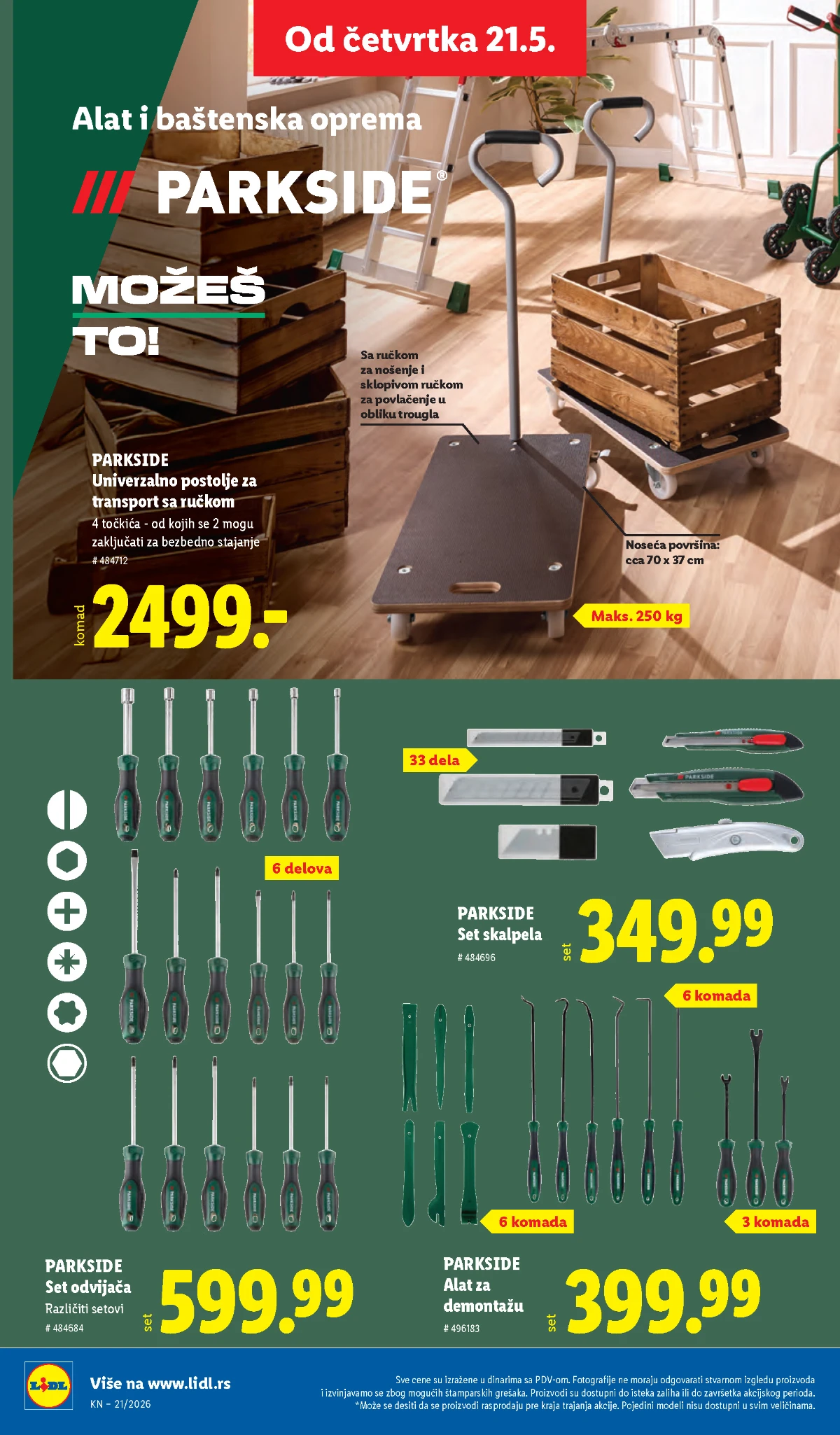 Lidl katalog akcija strana 76 – hit ponude 07.05.–13.05.2026 Lidl katalog akcija strana 76 hit ponude Srbija 2026