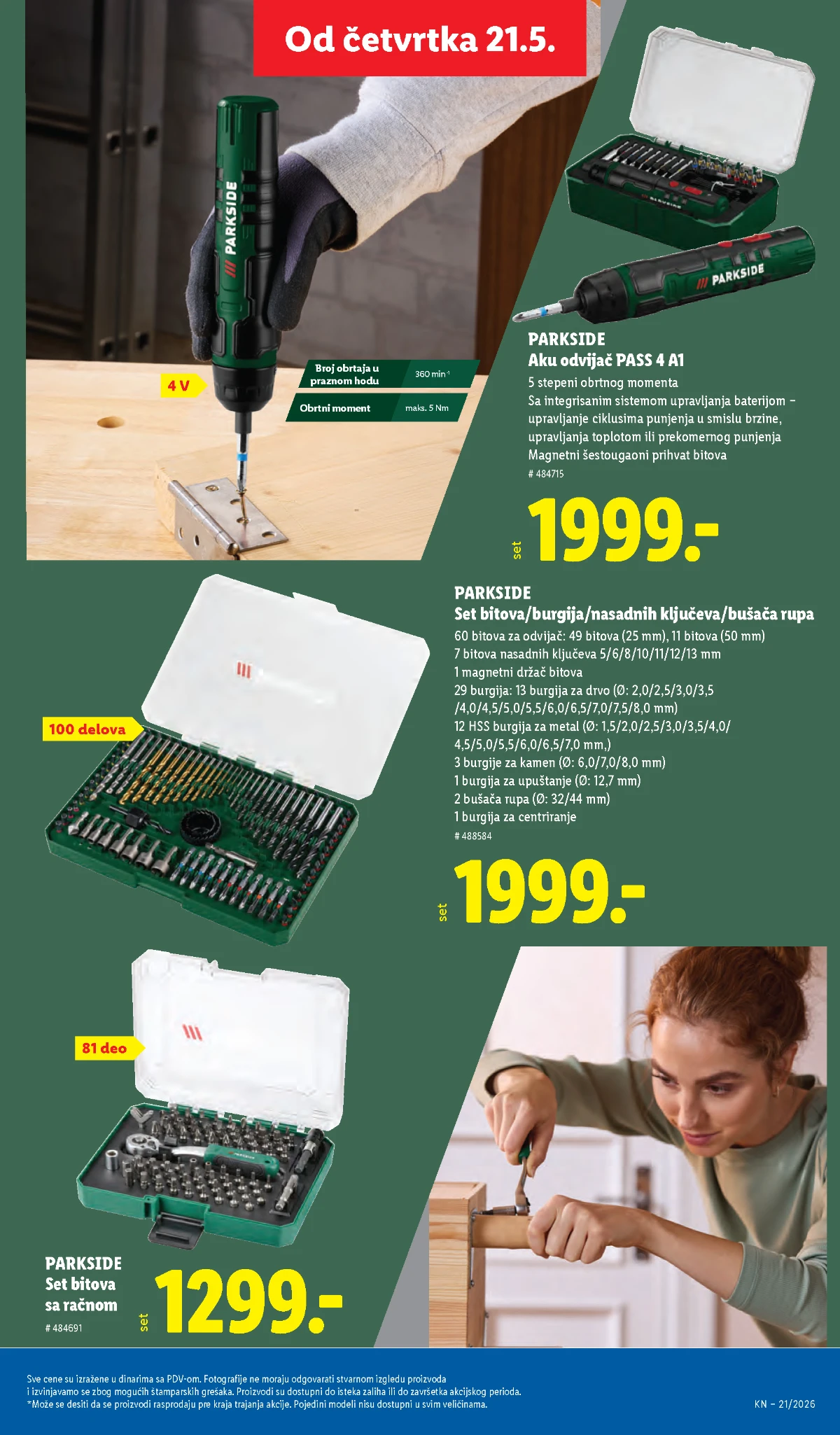Lidl katalog akcija strana 77 – hit ponude 07.05.–13.05.2026 Lidl katalog akcija strana 77 hit ponude Srbija 2026