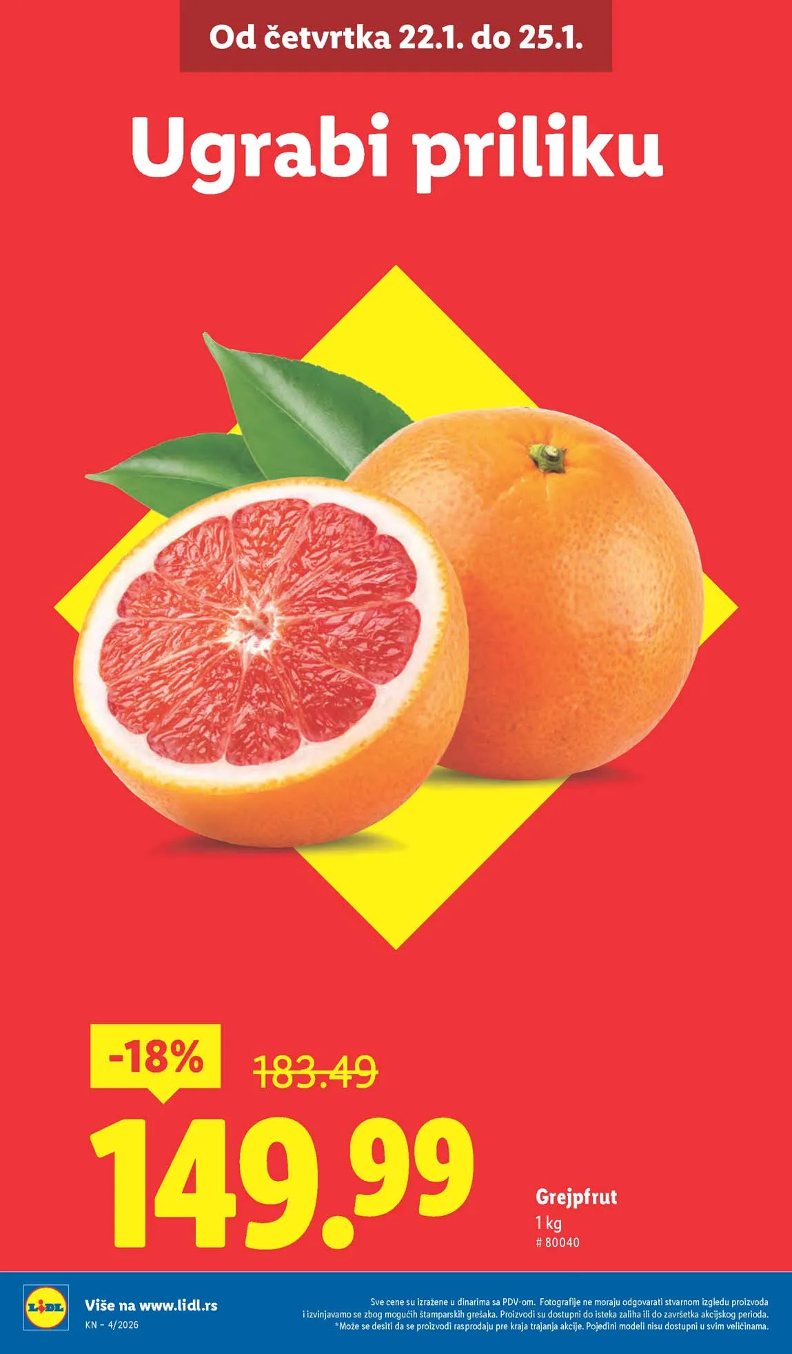 Lidl akcija sniženja