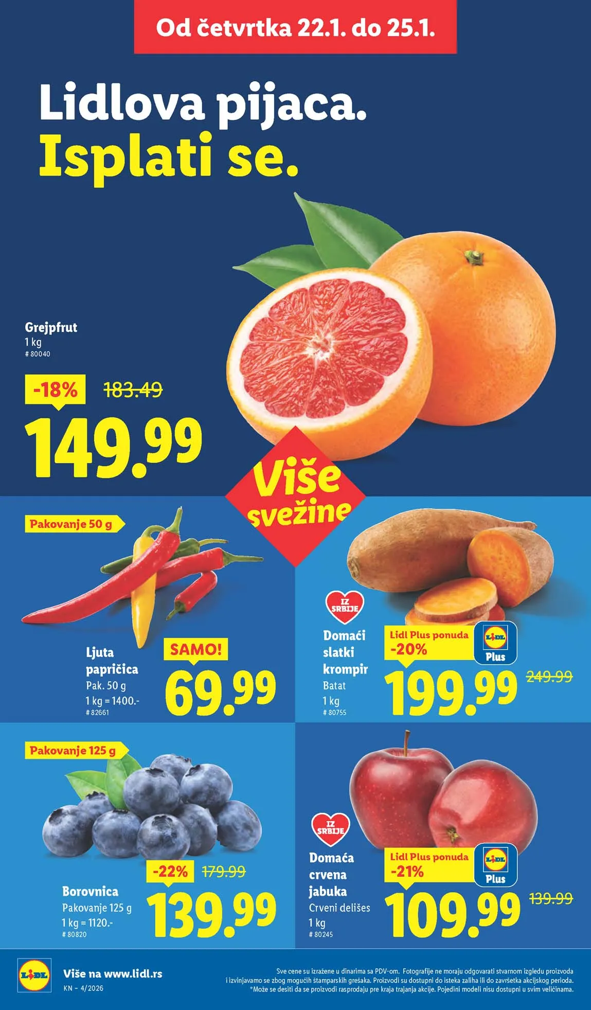 Lidl akcija sniženja