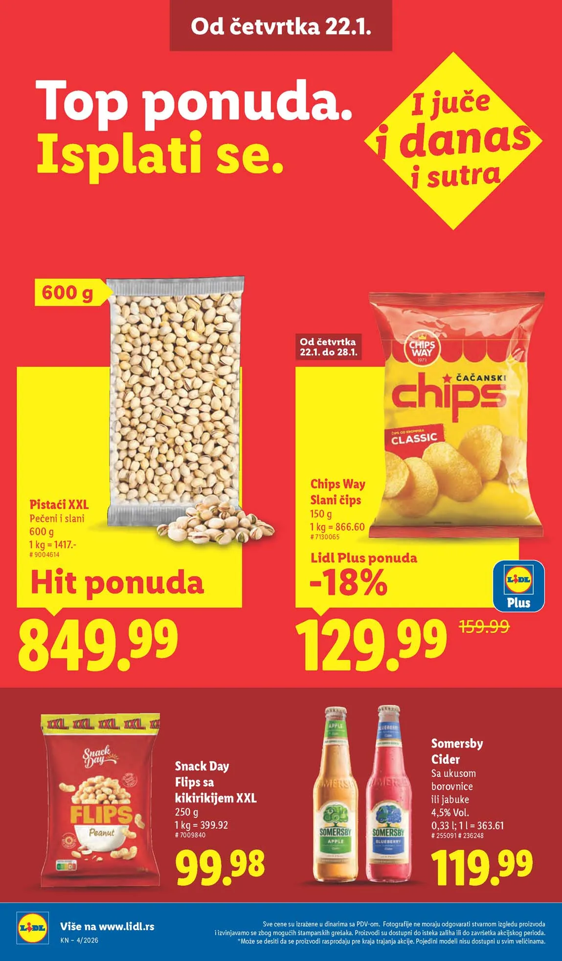 Lidl akcija sniženja