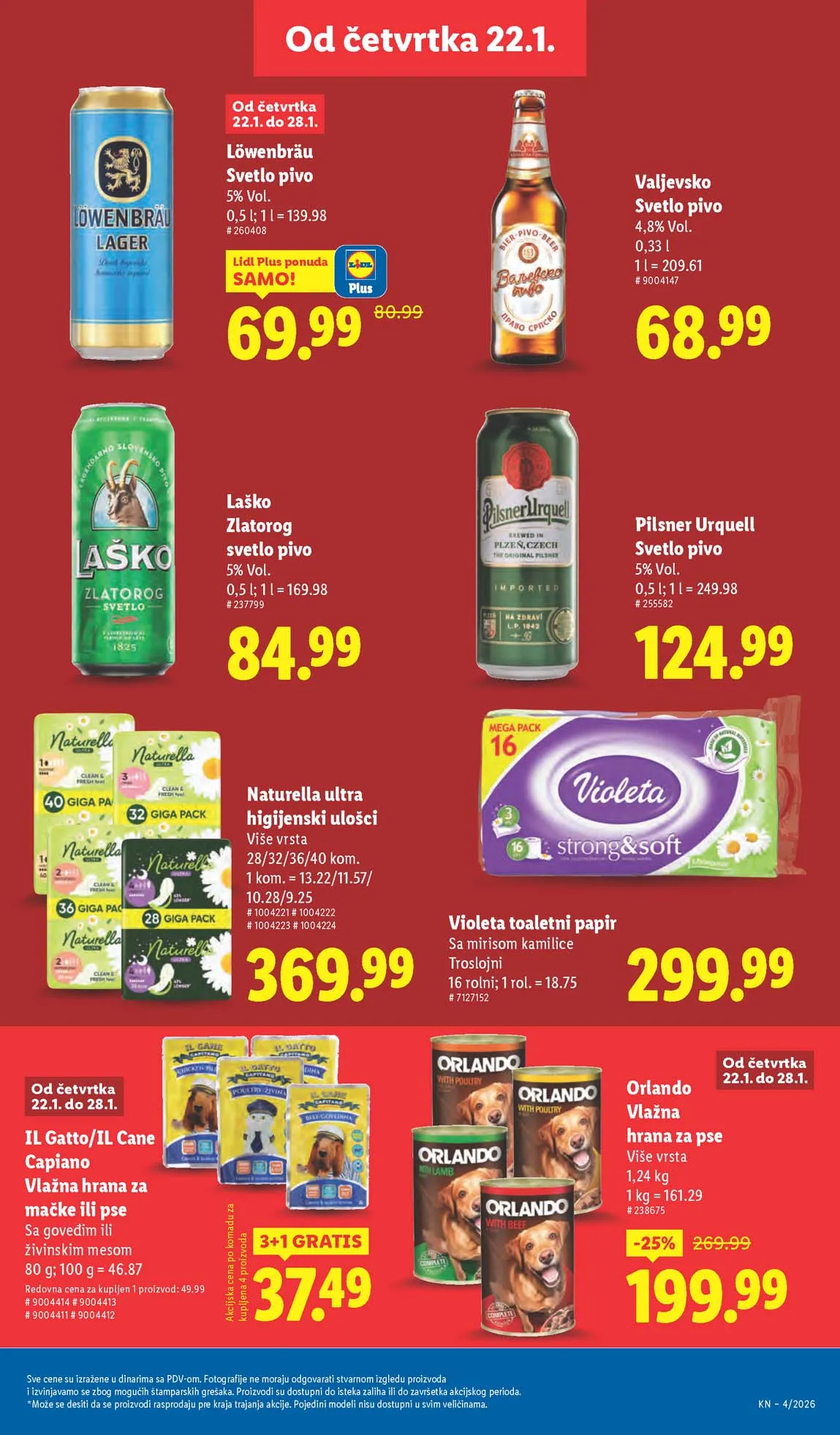 Lidl akcija sniženja