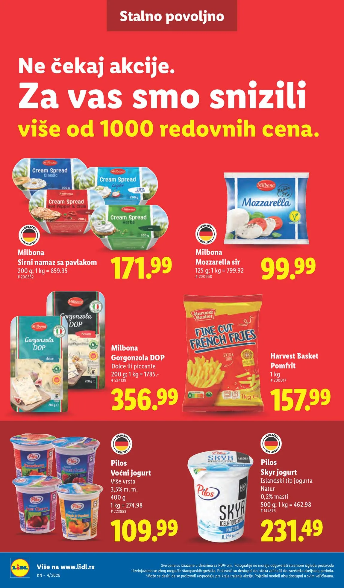 Lidl akcija sniženja