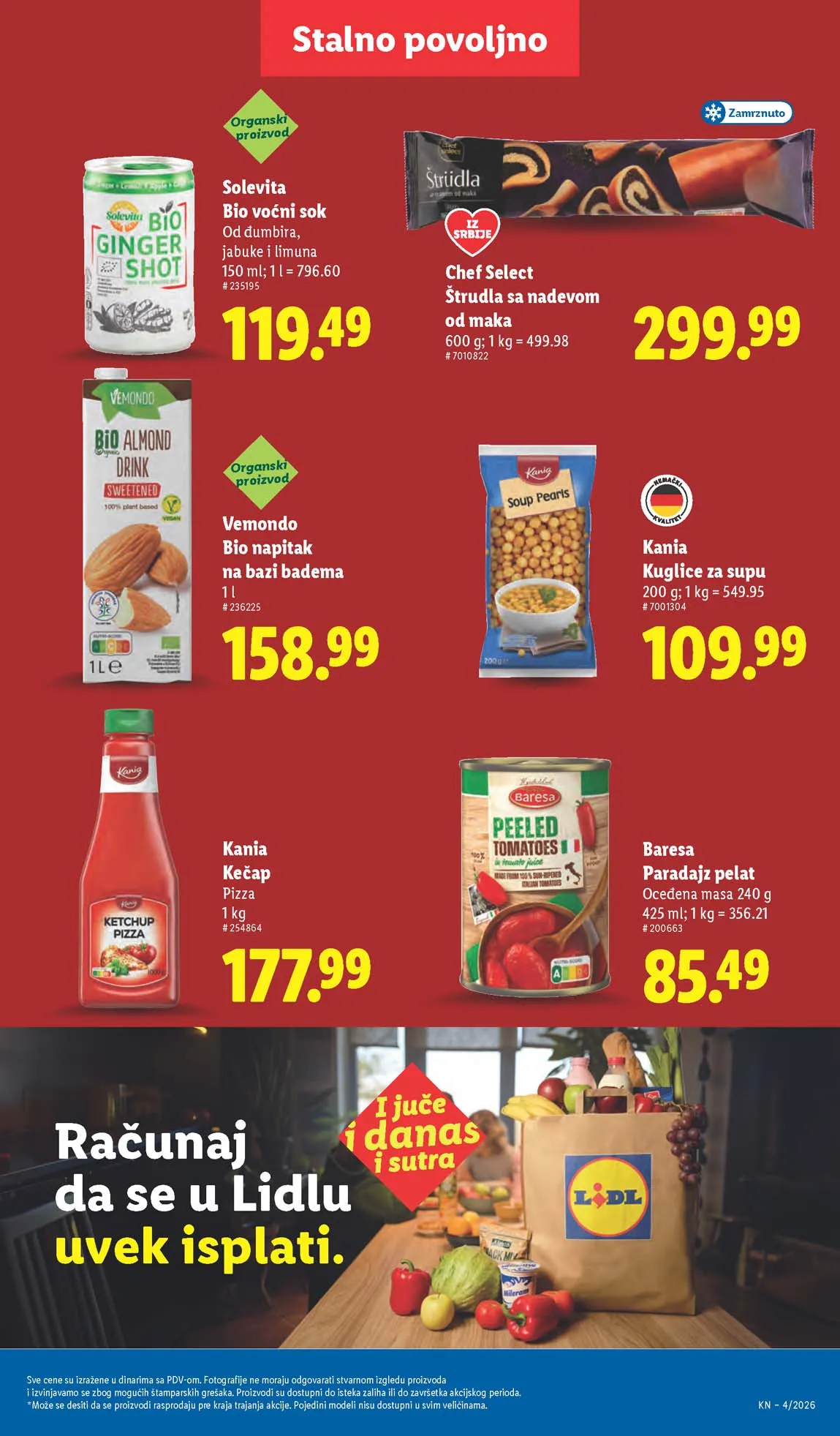 Lidl akcija sniženja