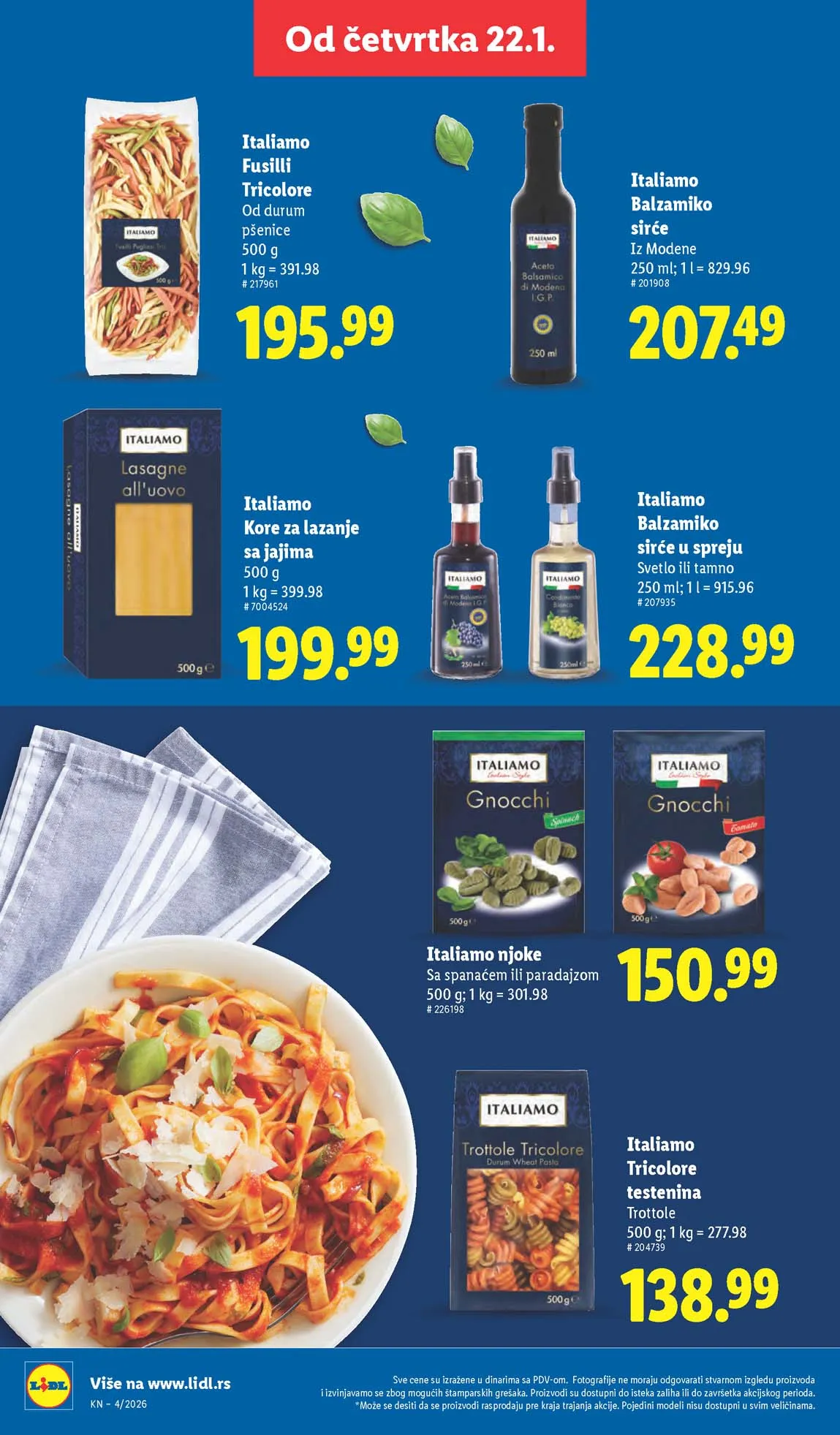 Lidl akcija sniženja