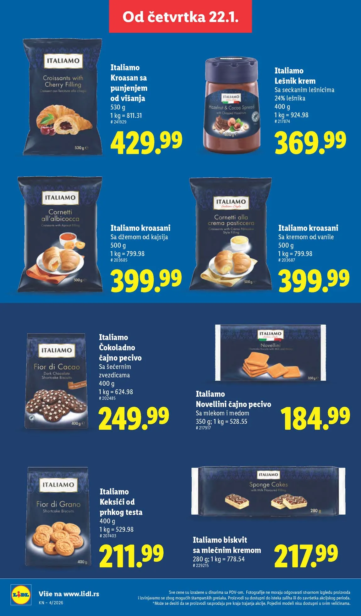 Lidl akcija sniženja