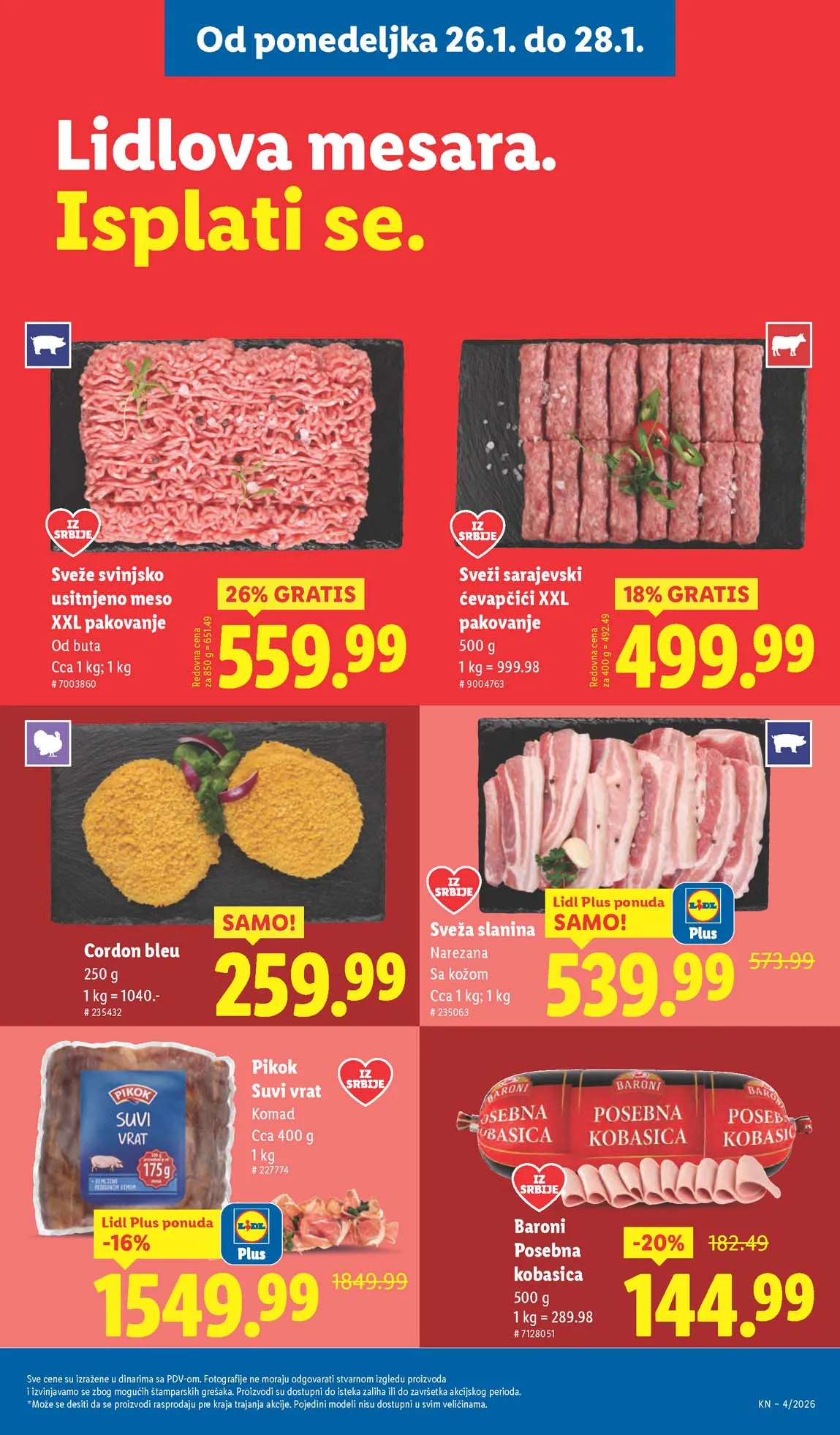 Lidl akcija sniženja