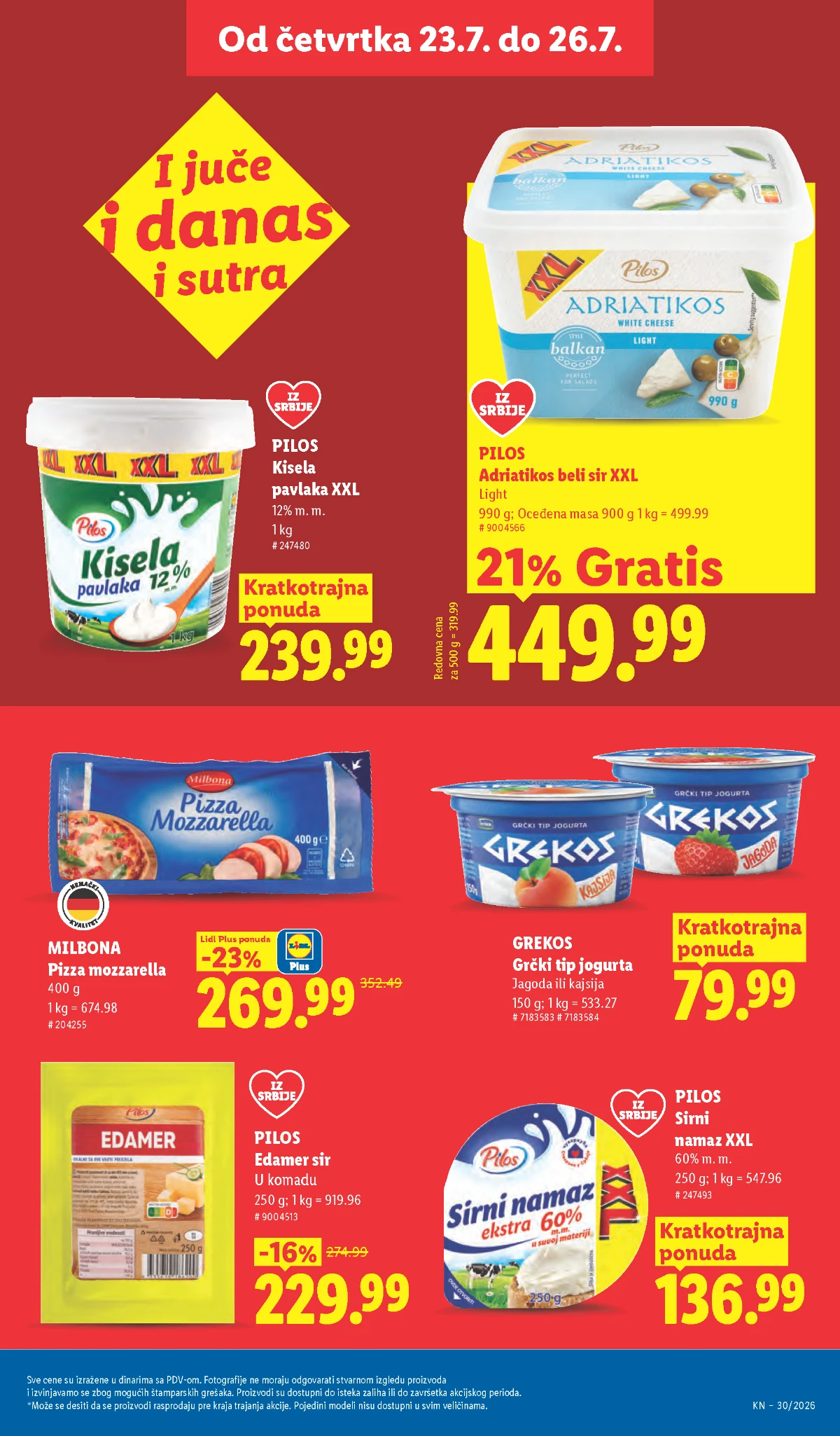 Delikates proizvodi na akciji Šunka, kobasice, slanina i suhomesnati proizvodi na sniženju