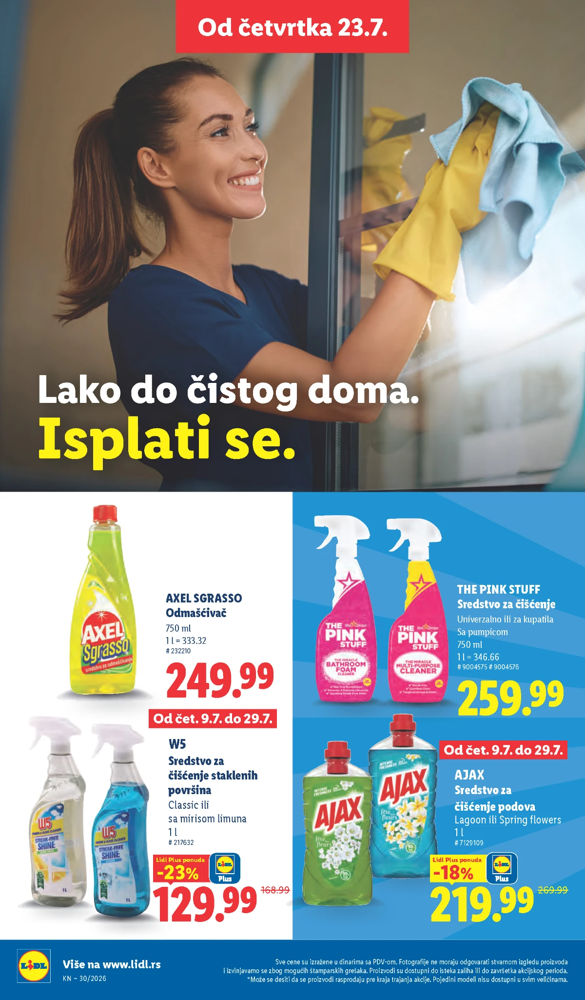 Energetska pića i voćni napici Monster, Pepsi, Sprite i Fruvita proizvodi na Lidl akciji