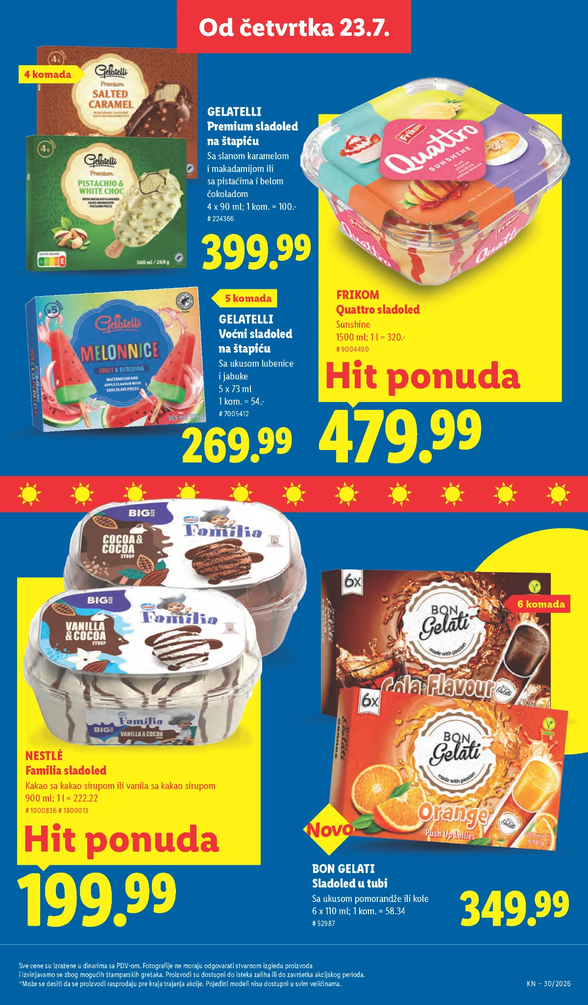 Proizvodi za porodicu po Lidl cenama Pampers Palmolive Ki Ki i voćni napici na akciji