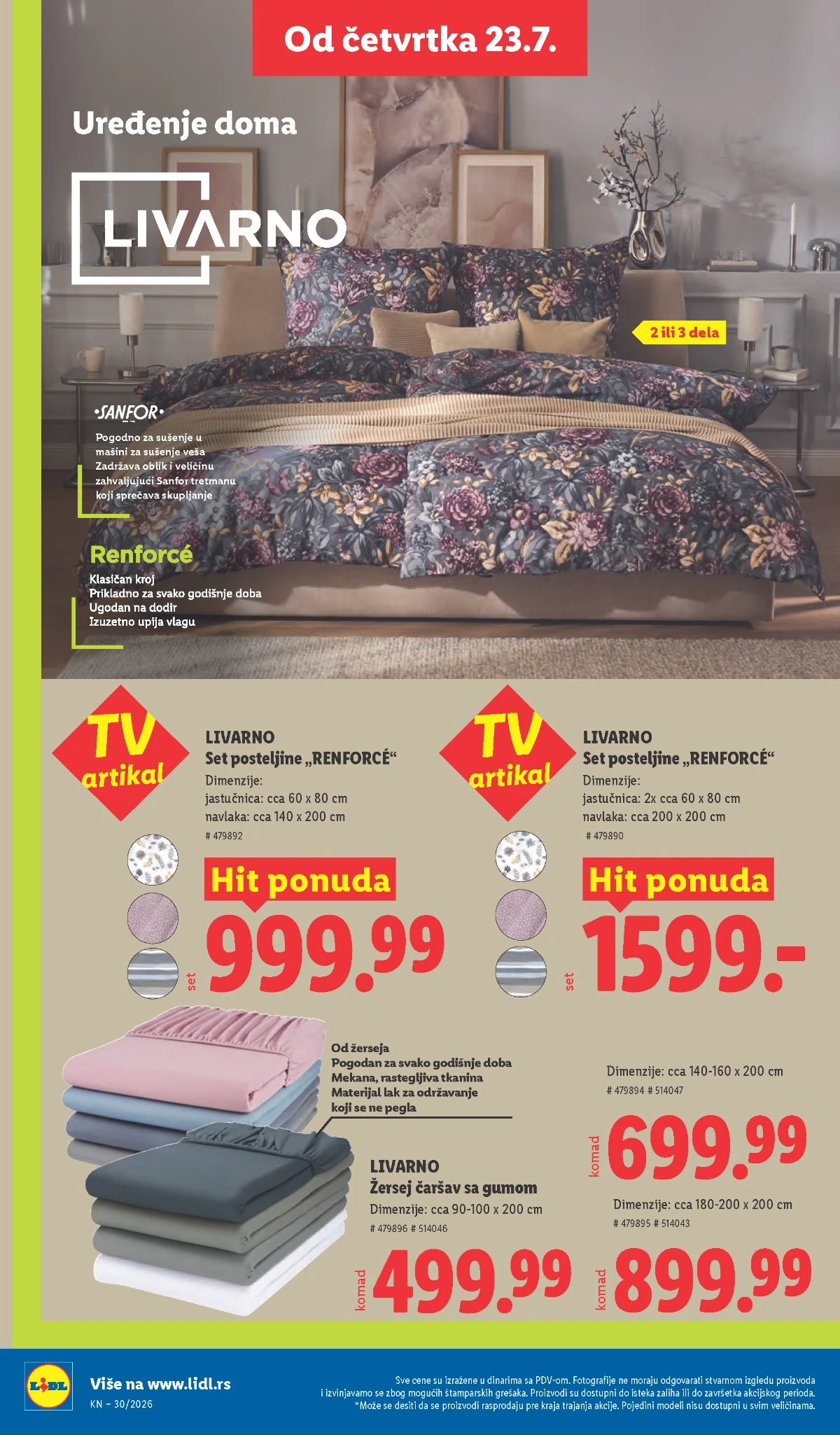 Lidl katalog strana 90 – akcijska ponuda do 29.07.2026. Lidl katalog strana 90 – Lidl proizvodi i sniženja