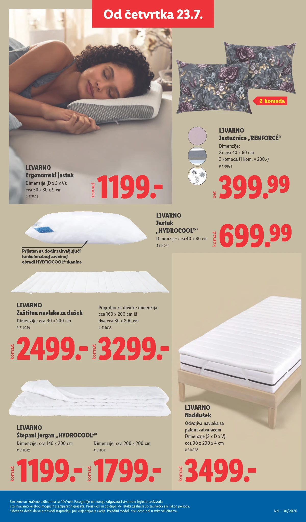 Lidl katalog strana 91 – akcijska ponuda do 29.07.2026. Lidl katalog strana 91 – Lidl akcijska ponuda krajem jula
