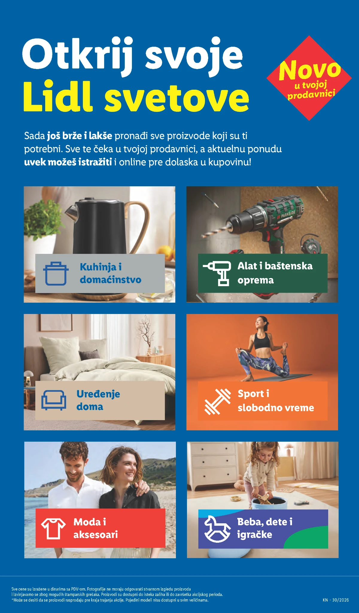 Lidl katalog strana 101 – ponuda do 29.07.2026. Lidl katalog strana 101 – Lidl akcije i sniženja