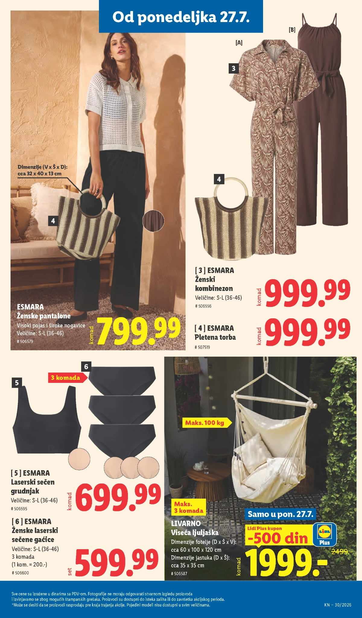 Lidl katalog strana 105 – ponuda do 29.07.2026. Lidl katalog strana 105 – Lidl akcije i sniženja