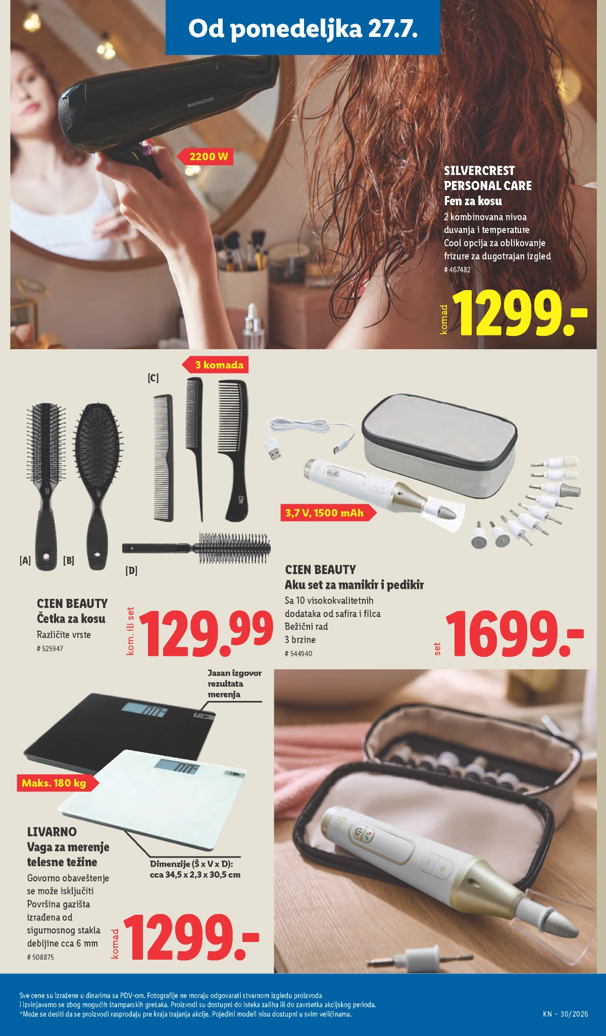 Lidl katalog strana 107 – ponuda do 29.07.2026. Lidl katalog strana 107 – Lidl akcije i sniženja